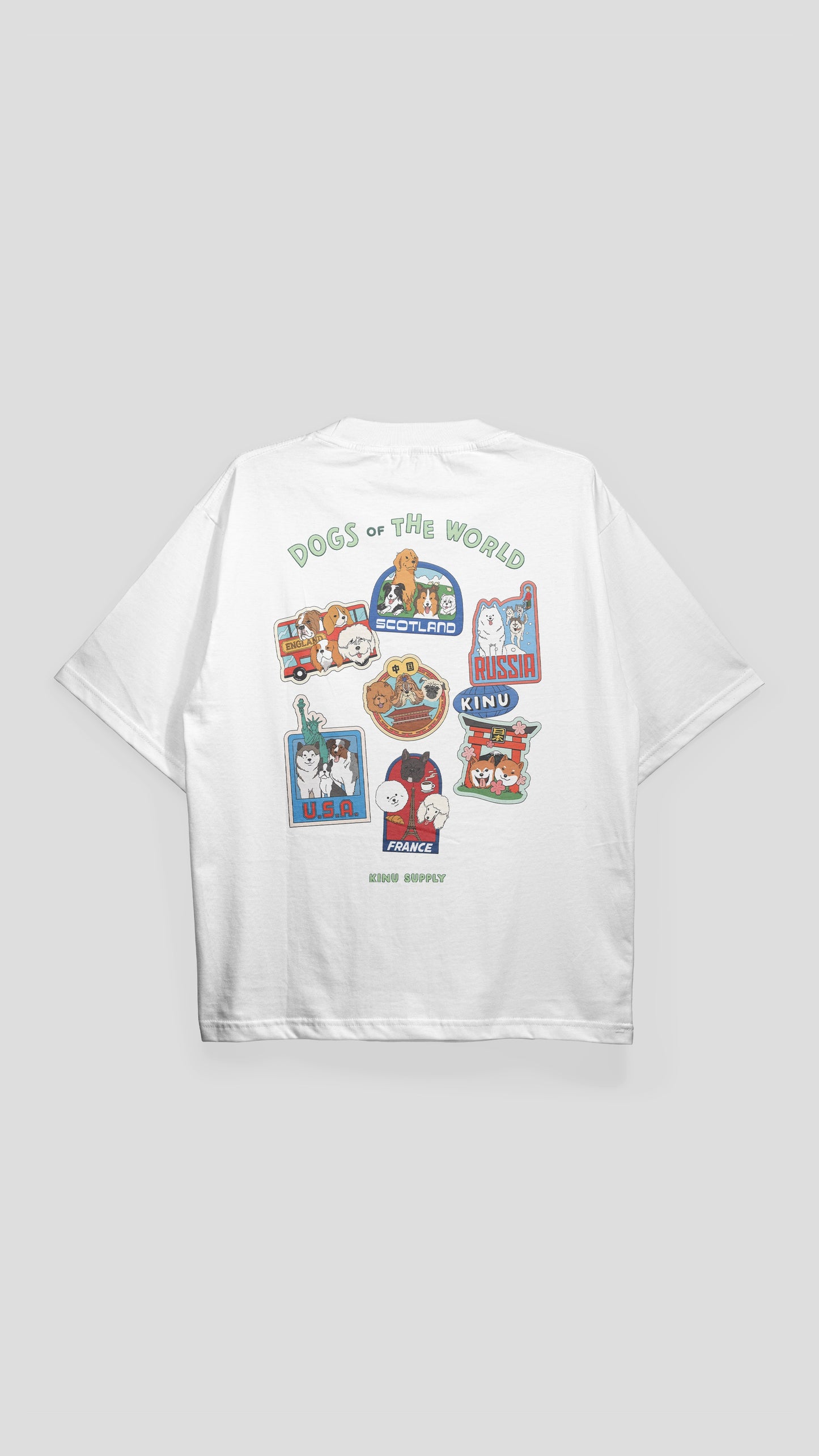 Dog of the World T-shirt White