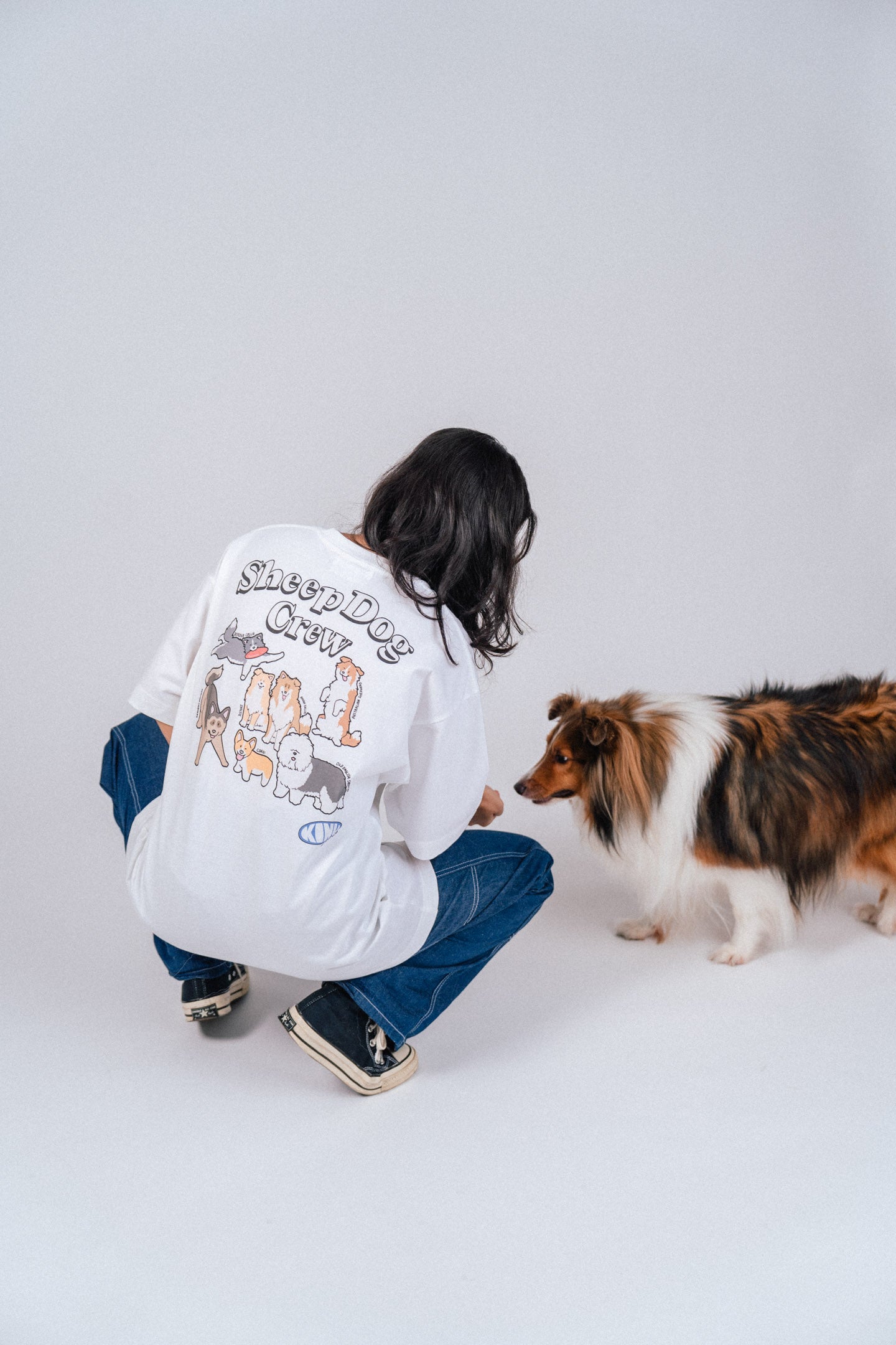 Sheepdog Crew T-shirt White