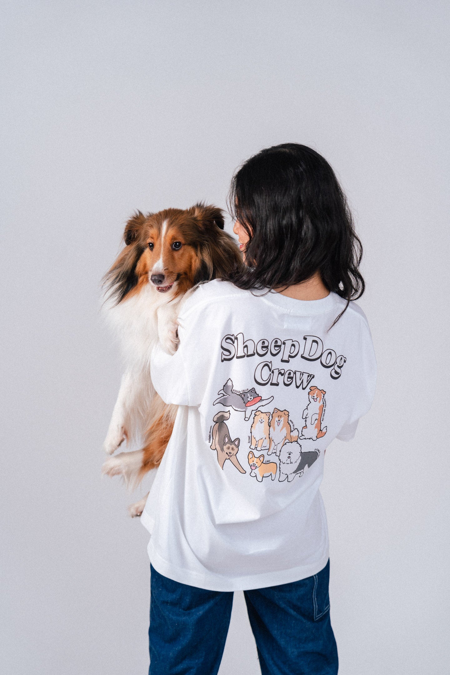 Sheepdog Crew T-shirt White