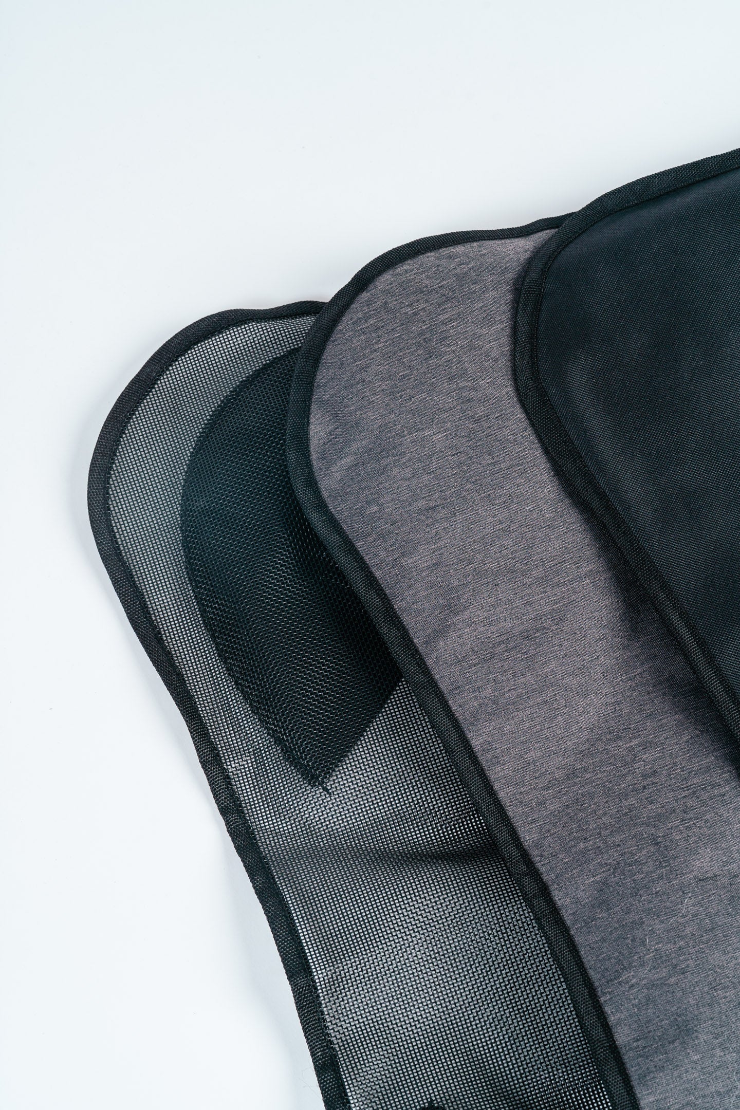 Dog Cot - Black Mesh Fabric Only