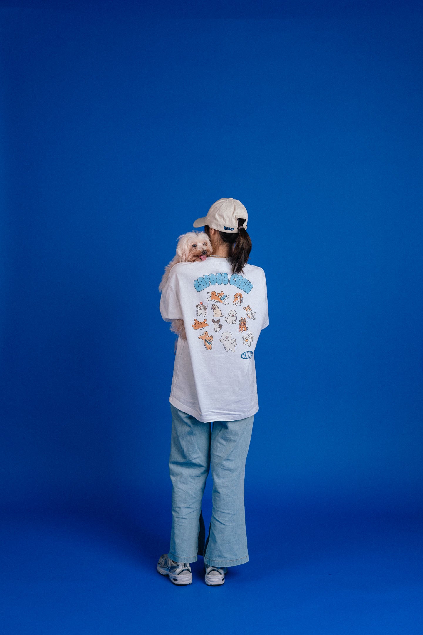 Lapdog Crew T-shirt White
