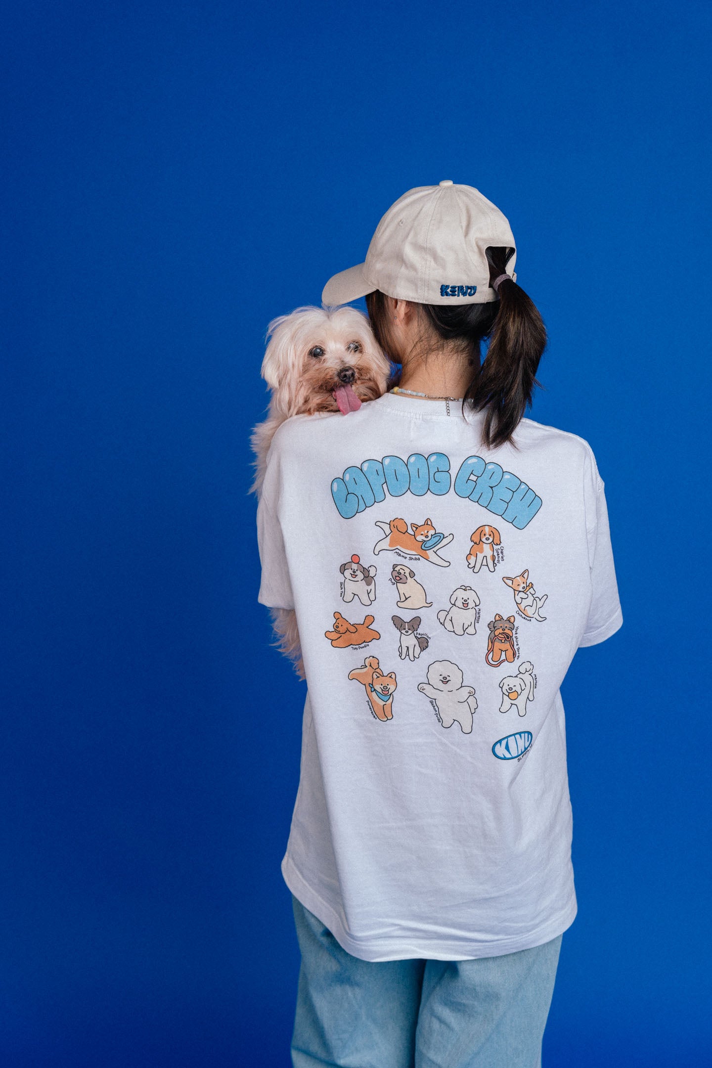 Lapdog Crew T-shirt White