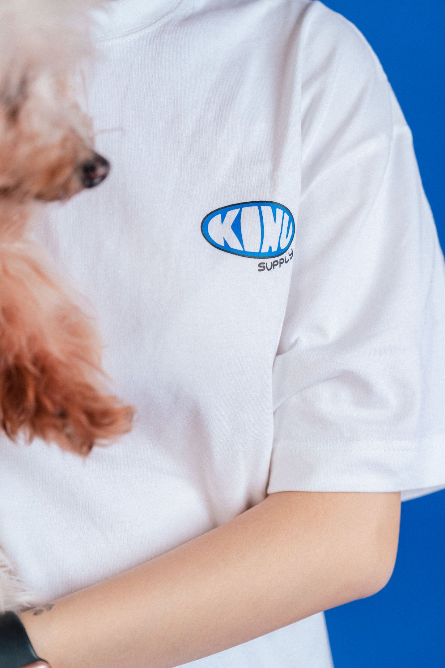 Lapdog Crew T-shirt White