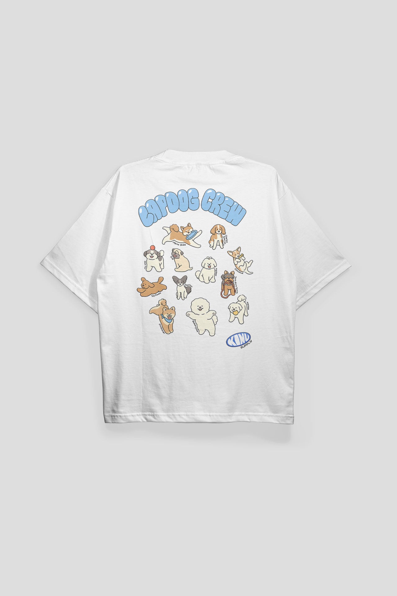 Lapdog Crew T-shirt White