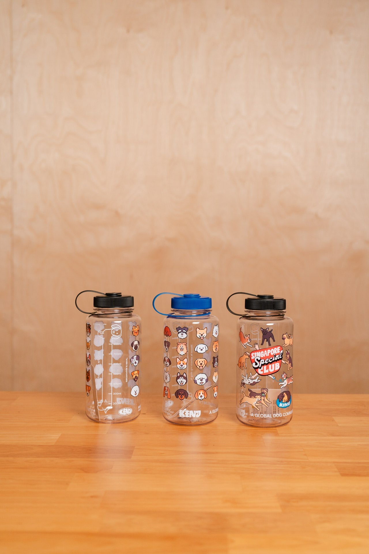 water bottles sample