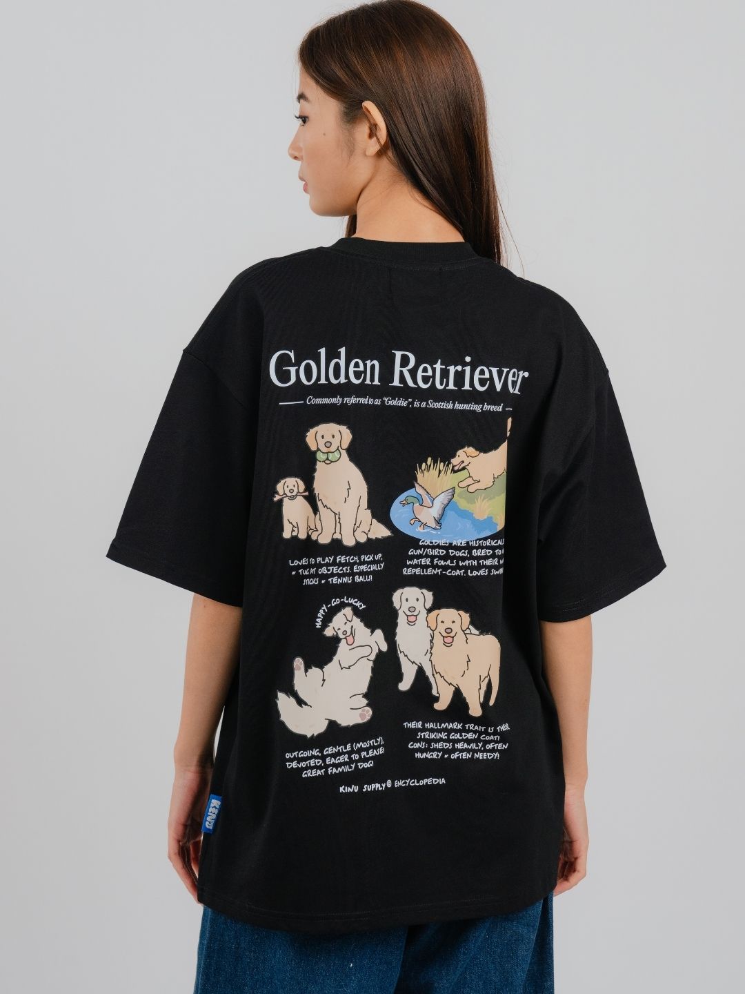 Golden Retriever Encyclopedia T-shirt