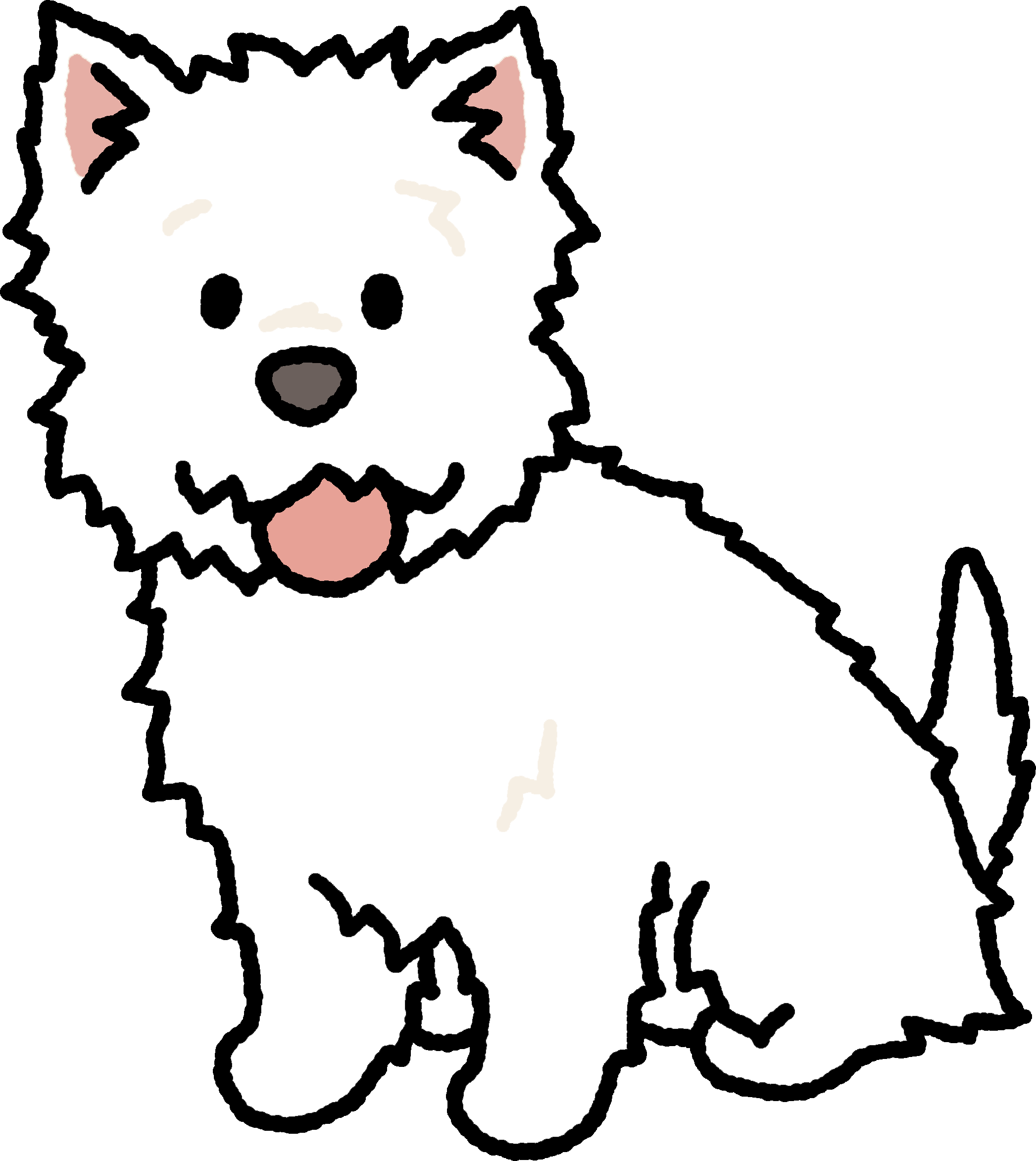 Dog Stickers (waterproof decals)