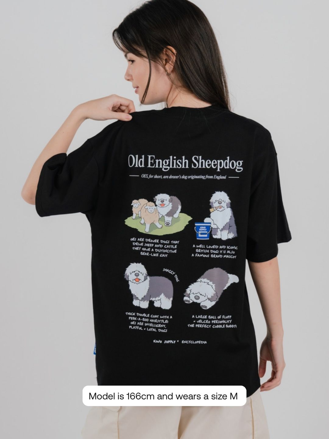 Old English Sheepdog Encyclopedia T-shirt