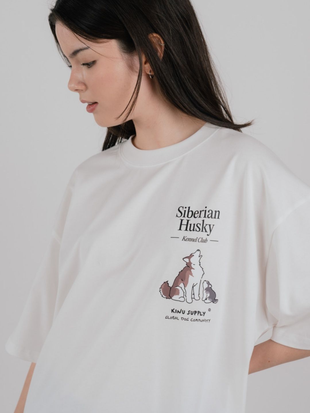 Siberian Husky Encyclopedia T-shirt