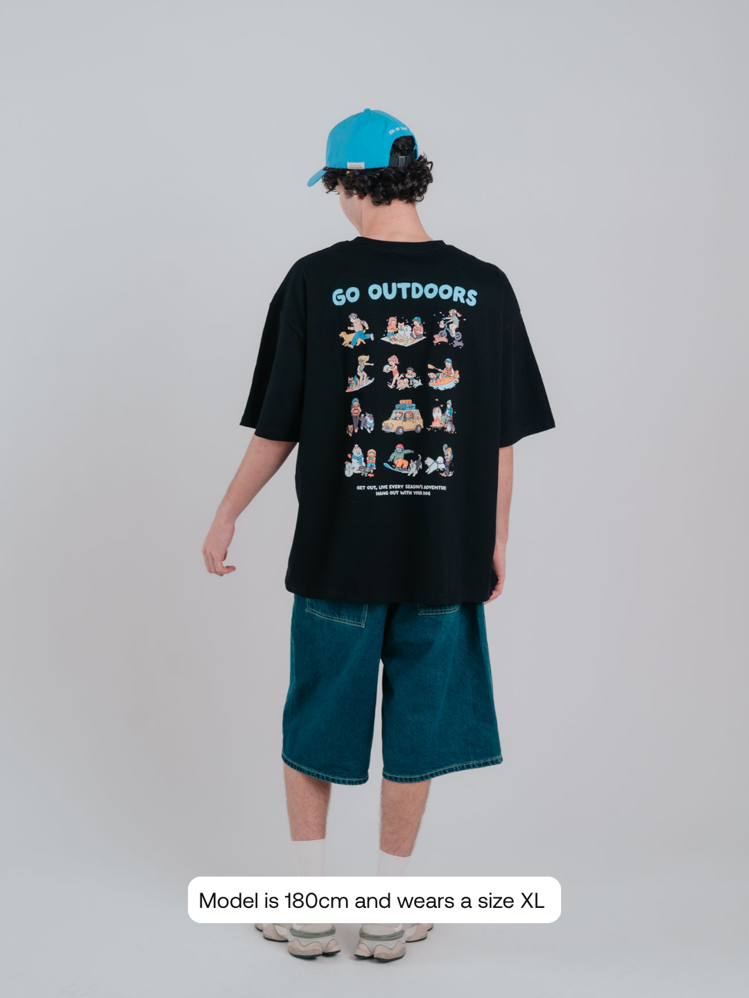 "Go Outdoors" - Outdoor Dog Club T-shirt