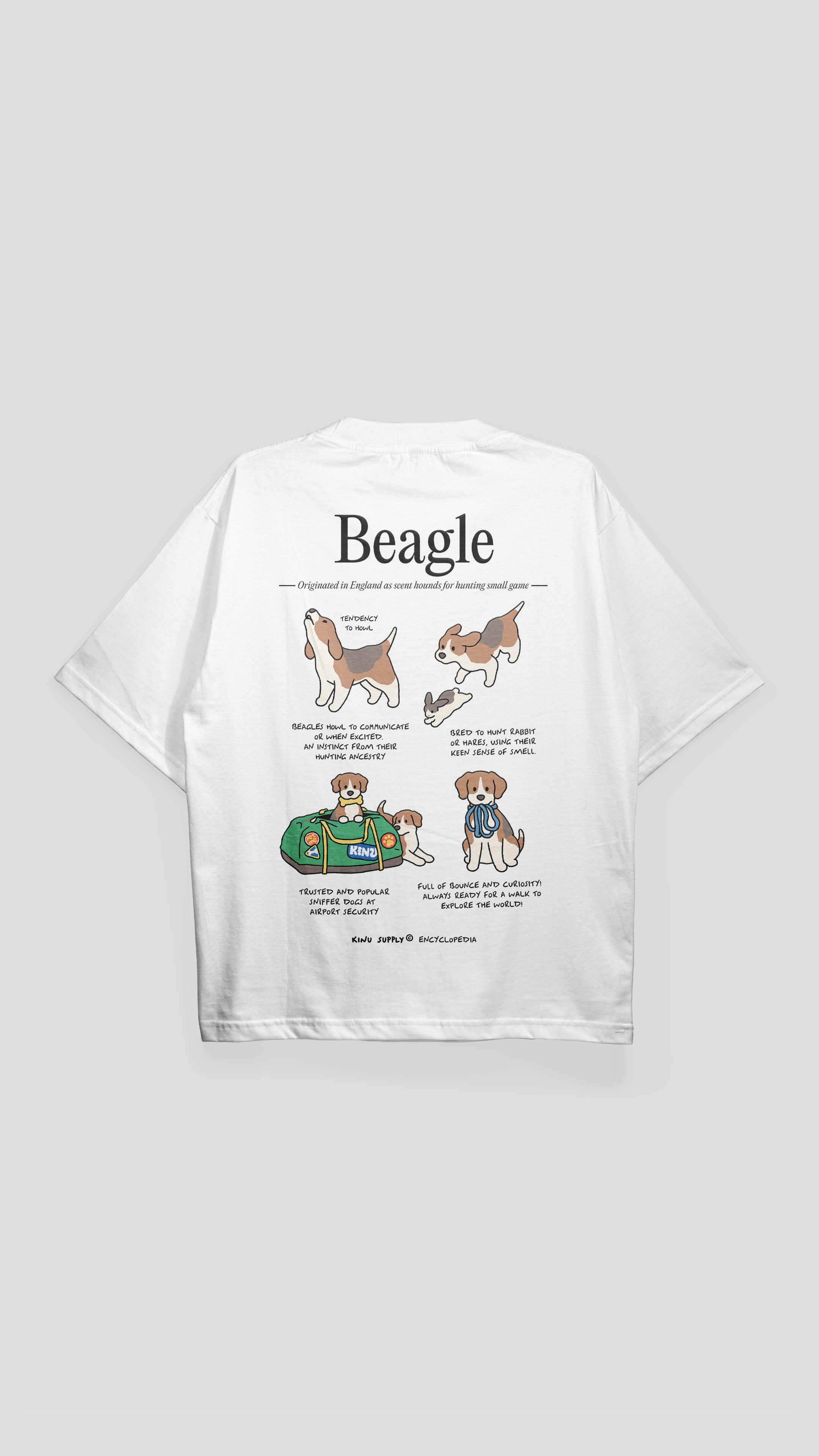 Beagle Encyclopedia T-shirt