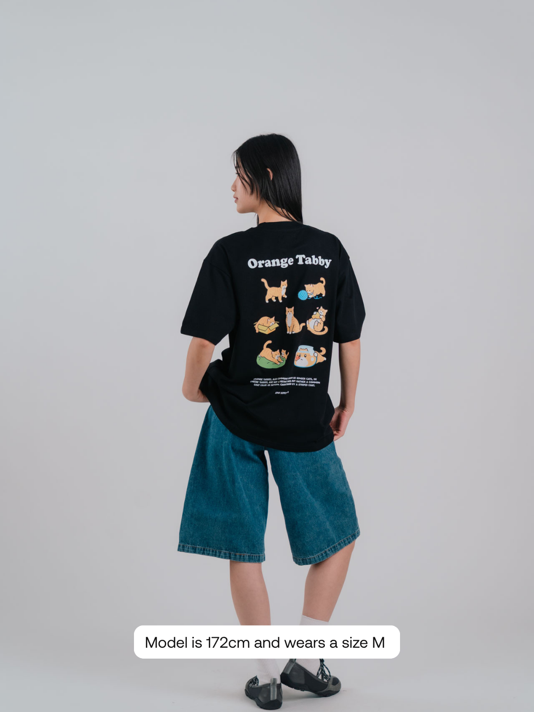 Orange Tabby Cat Club T-shirt