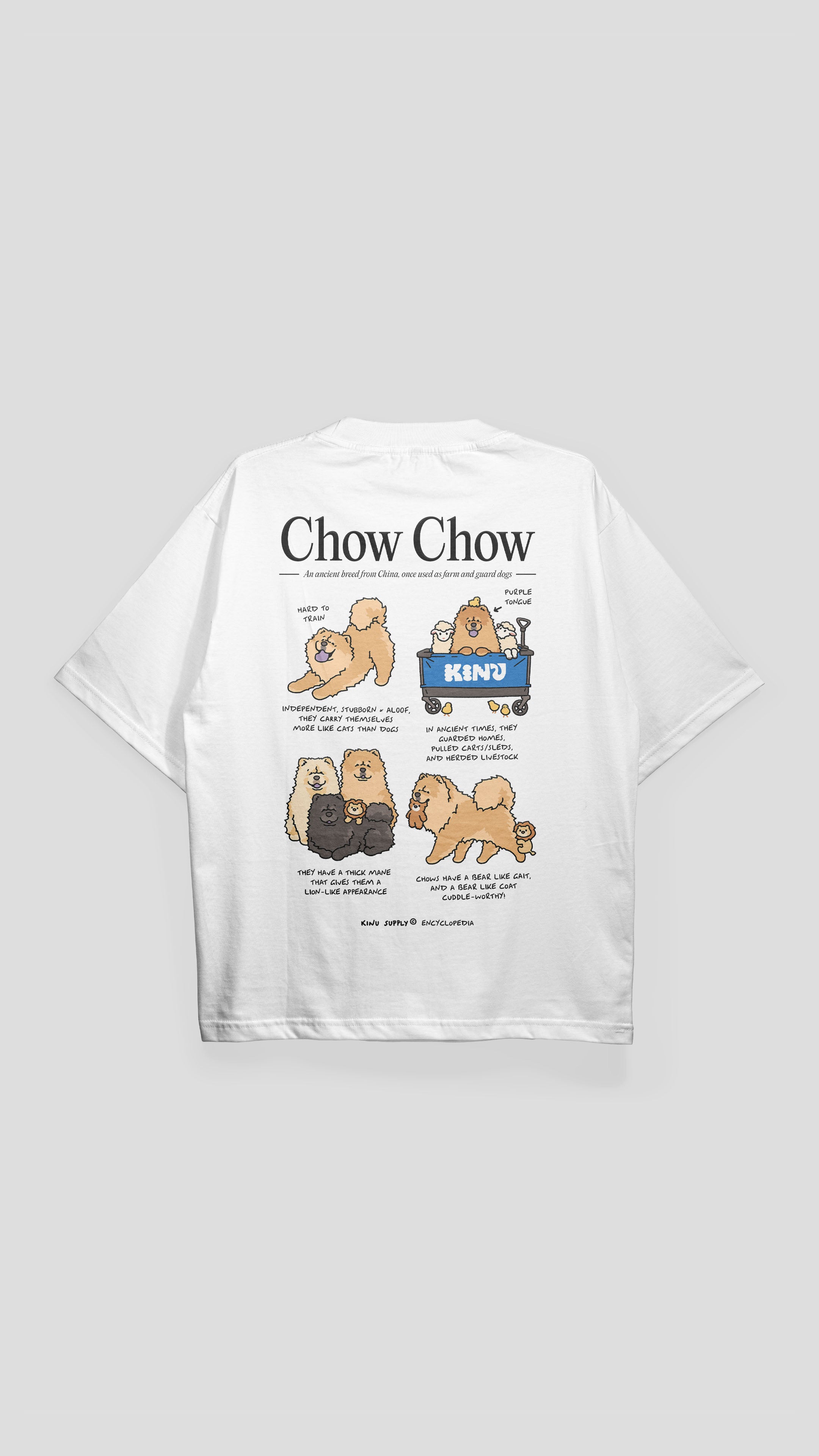 Chow Chow Encyclopedia T-shirt