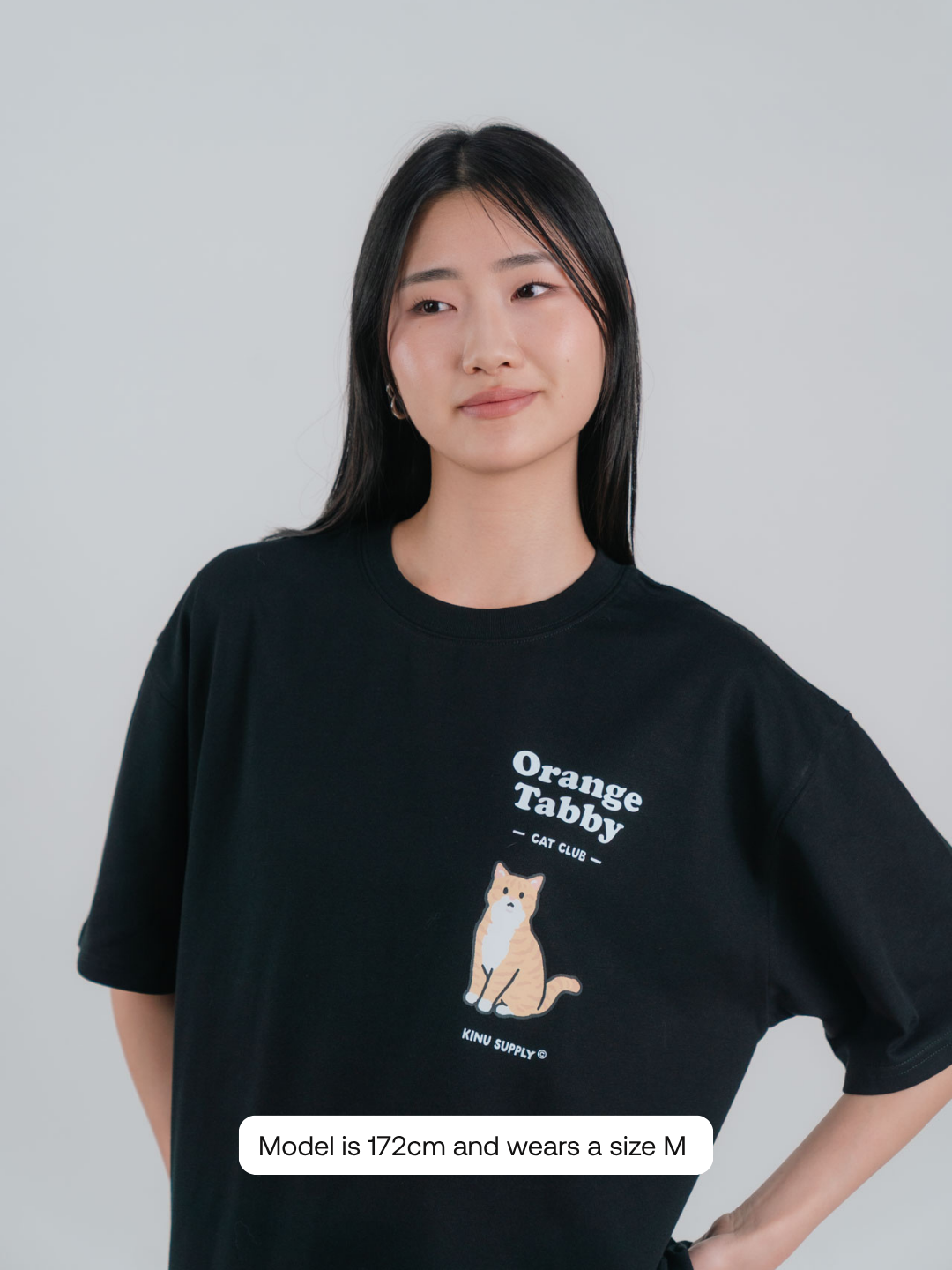 Orange Tabby Cat Club T-shirt