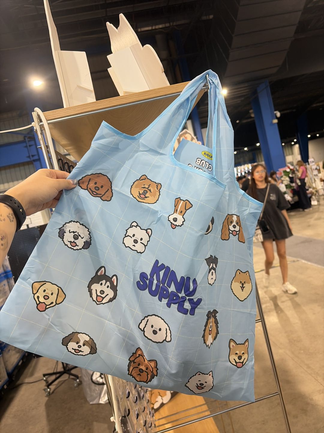 Foldable Dog Lovers Recycle Bag