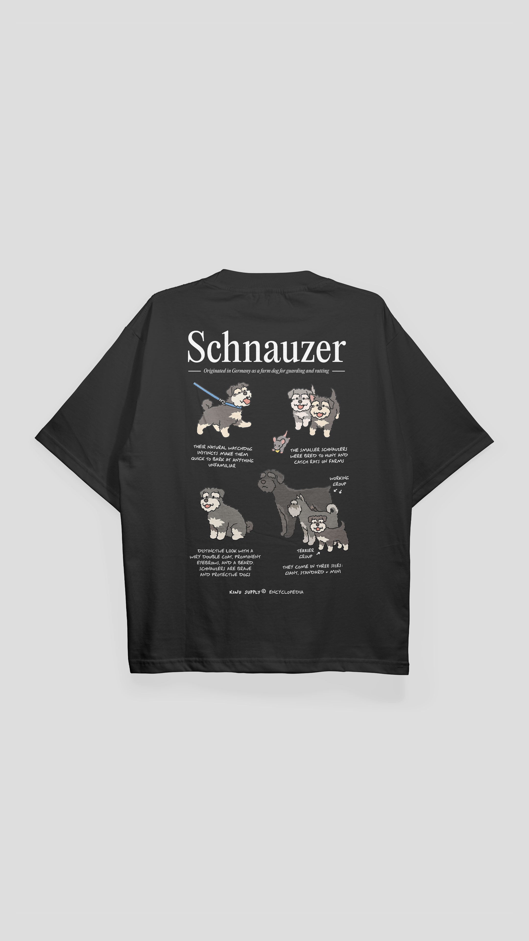 Schnauzer Encyclopedia T-shirt
