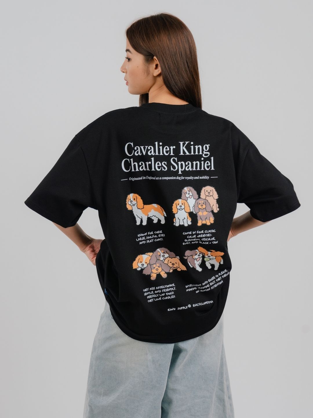 Cavalier King Charles Spaniel Encyclopedia T-shirt