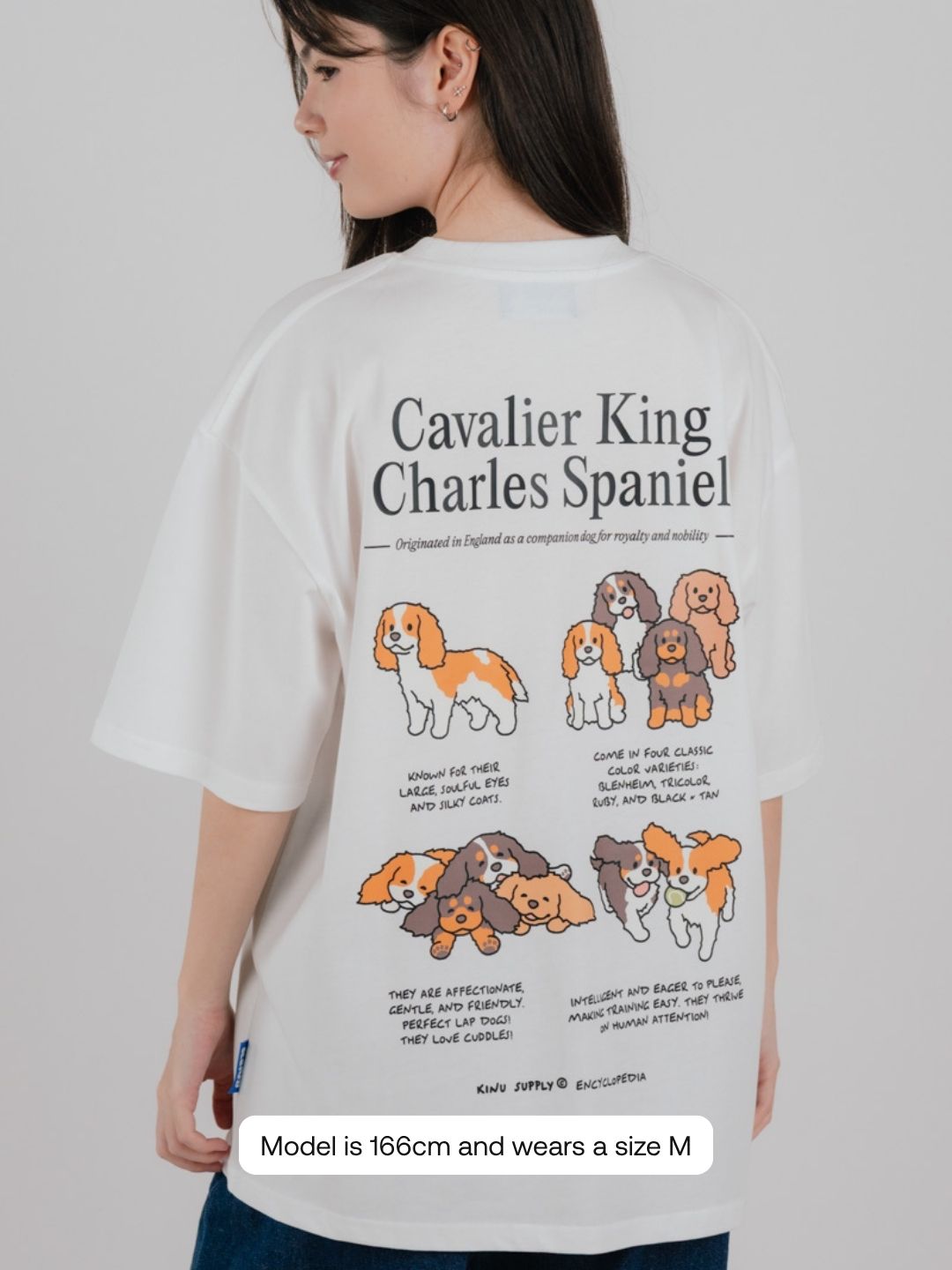 Cavalier King Charles Spaniel Encyclopedia T-shirt