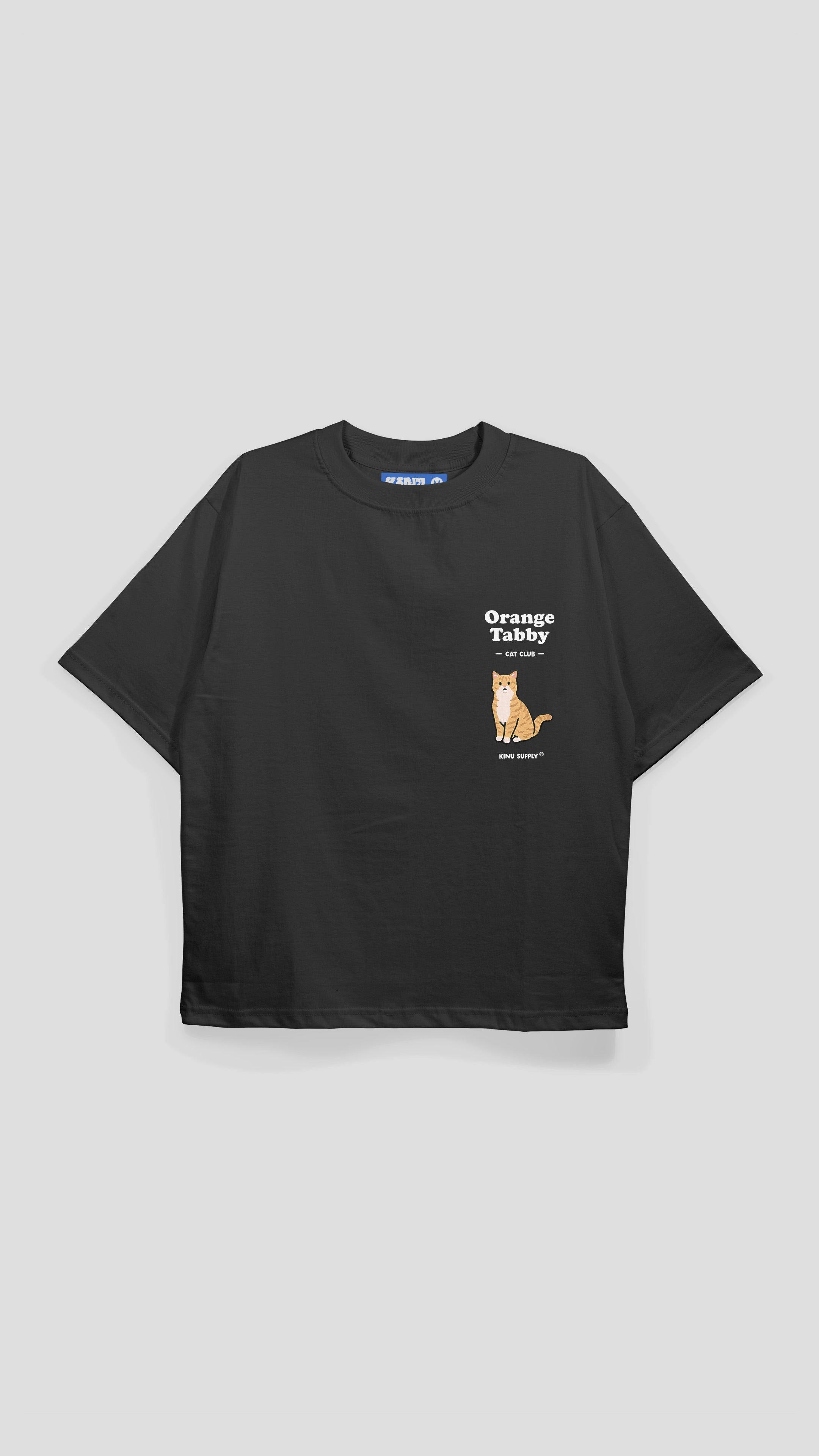 Orange Tabby Cat Club T-shirt