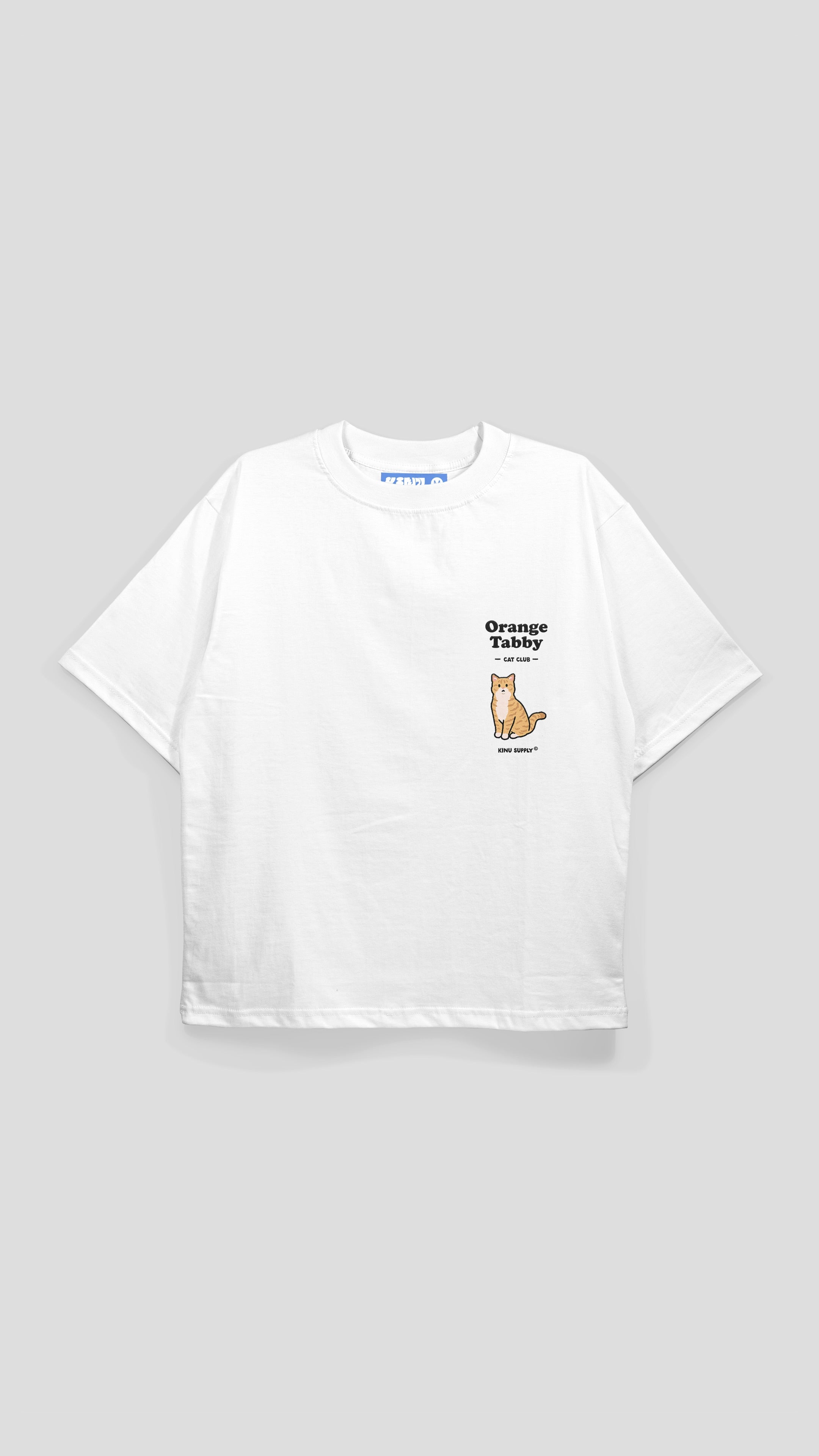 Orange Tabby Cat Club T-shirt