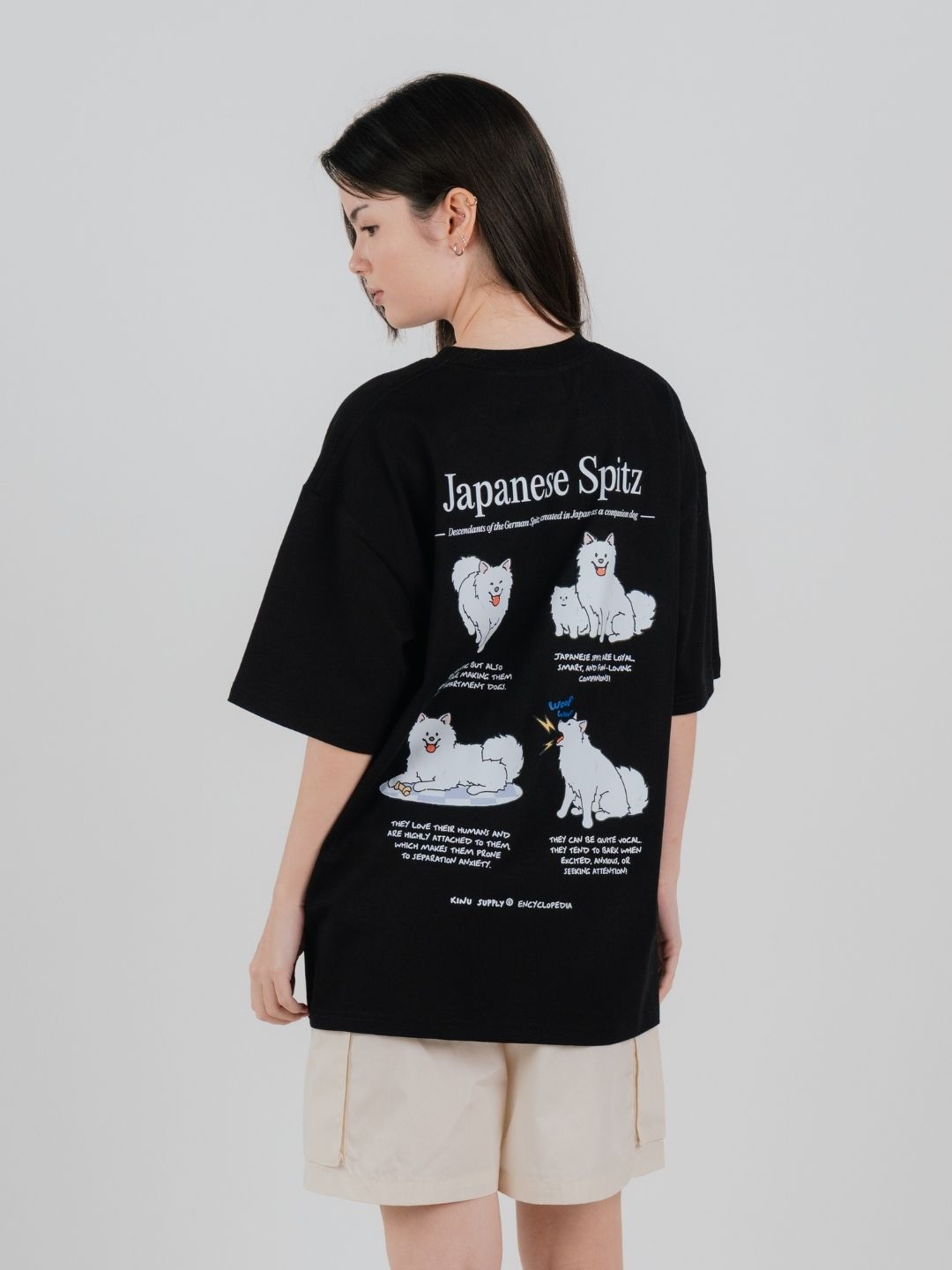 Japanese Spitz Encyclopedia T-shirt