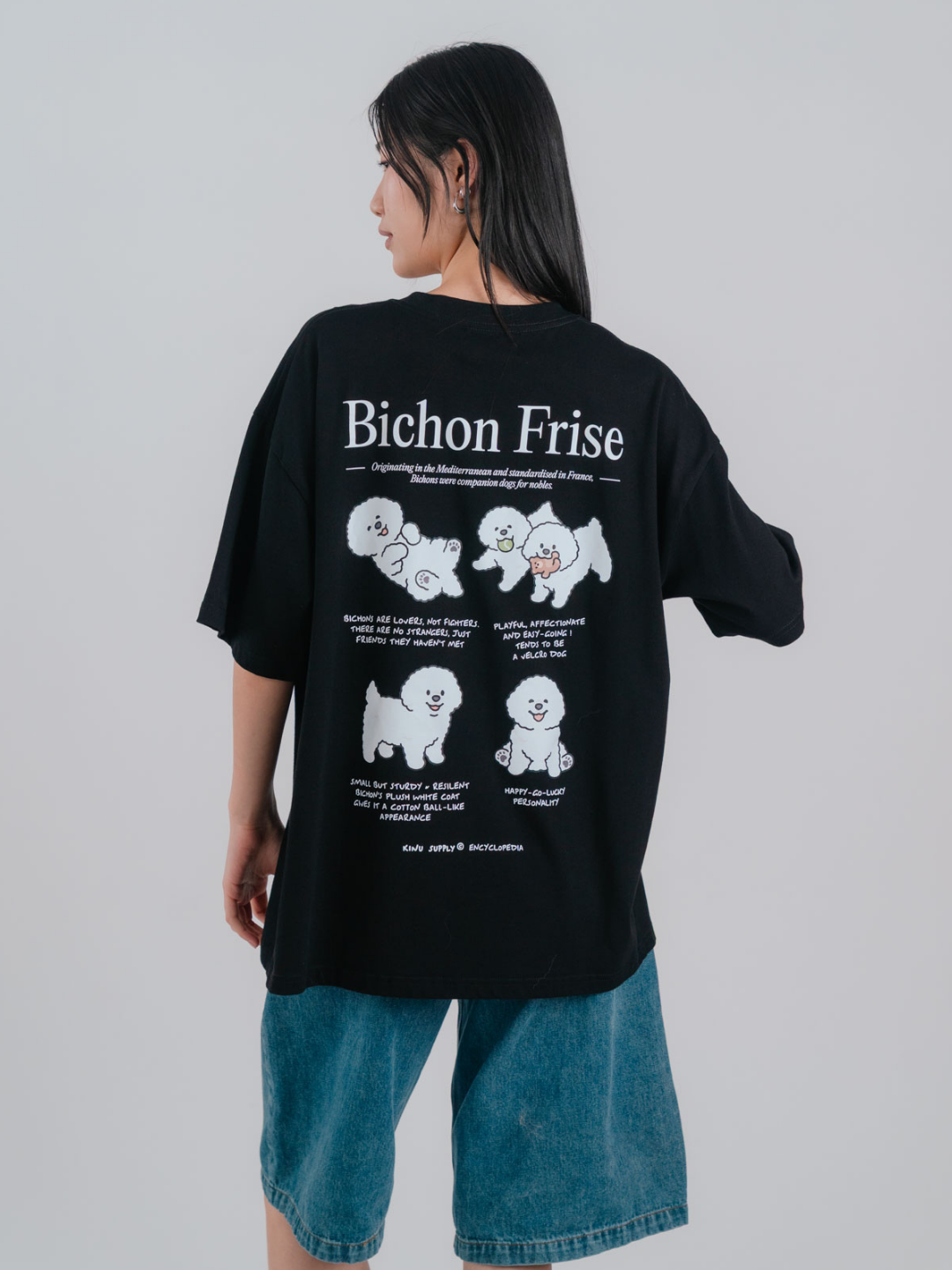 Bichon Frise Encyclopedia T-shirt