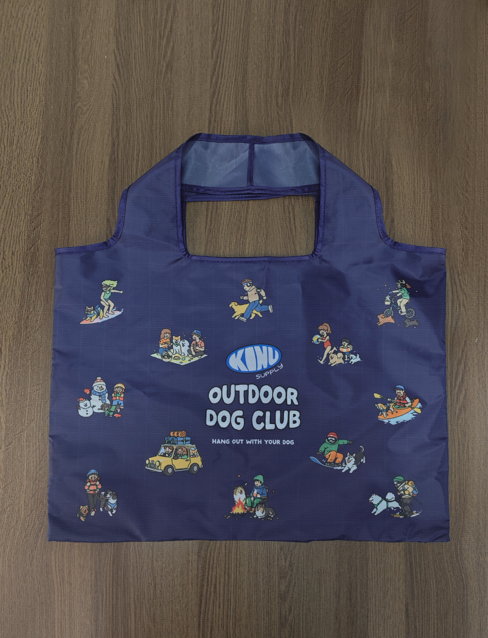 Foldable Recycle Bag - Dog Outdoor Club
