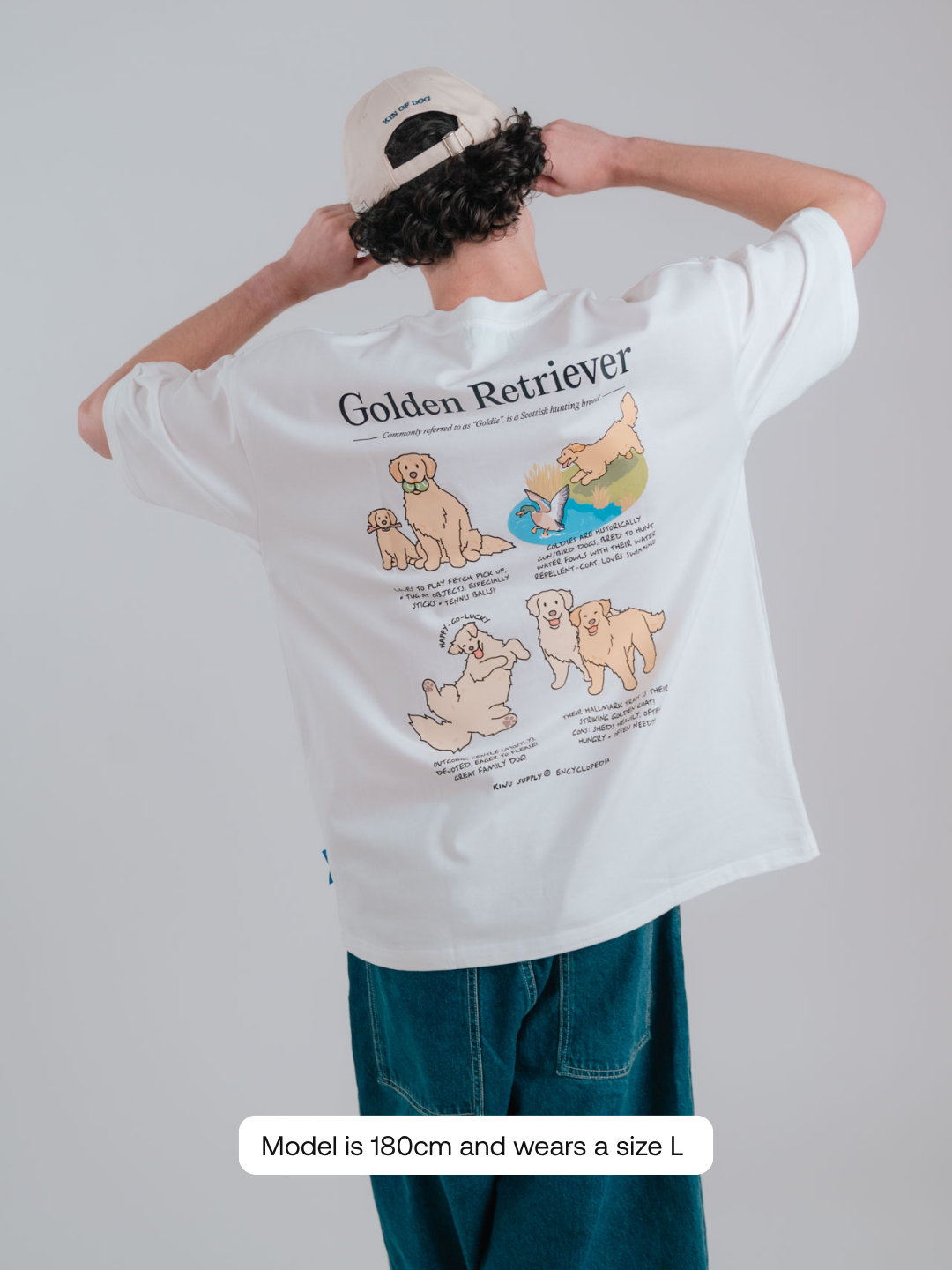 Golden Retriever Encyclopedia T-shirt