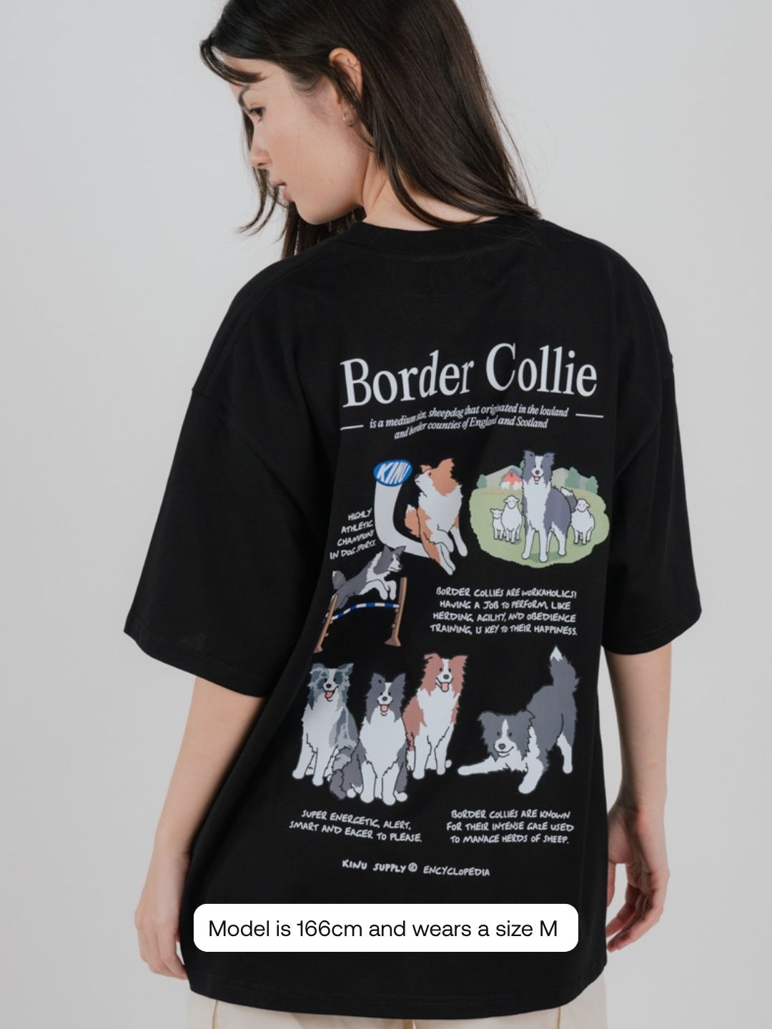 Border Collie Encyclopedia T-shirt