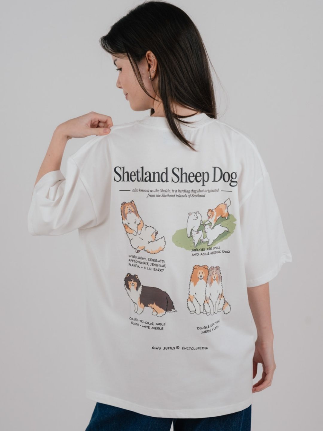 Shetland Sheepdog Encyclopedia T-shirt – Kinu Supply