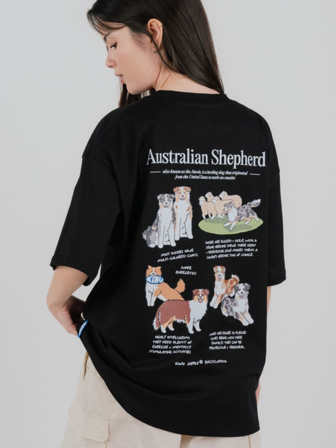 Australian Shepherd Encyclopedia T-shirt