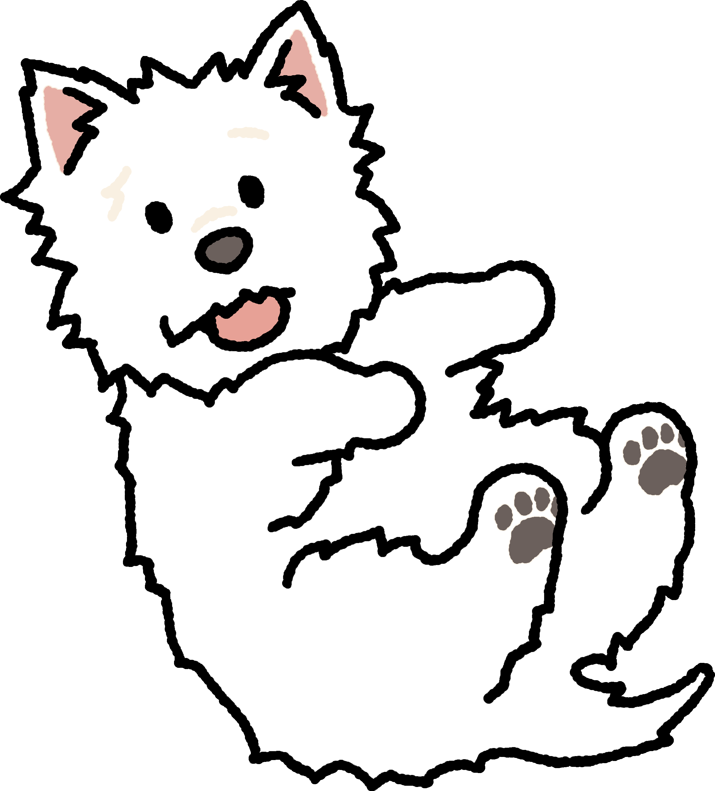 Dog Stickers (waterproof decals)