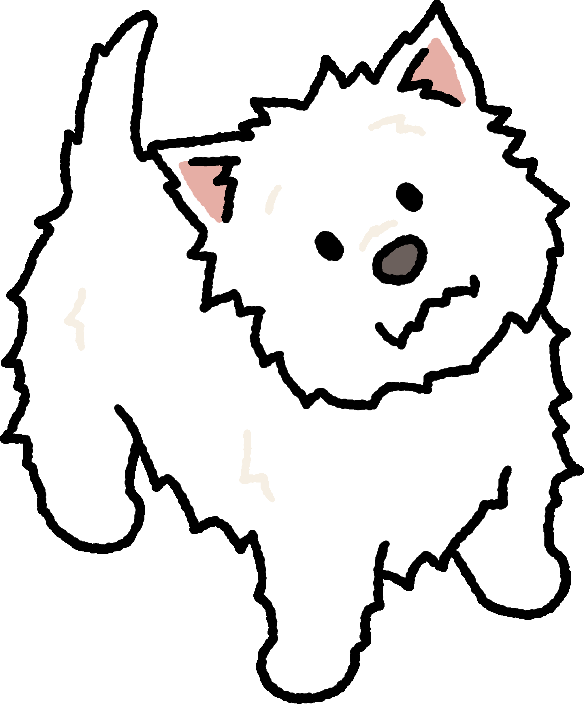 Dog Stickers (waterproof decals)