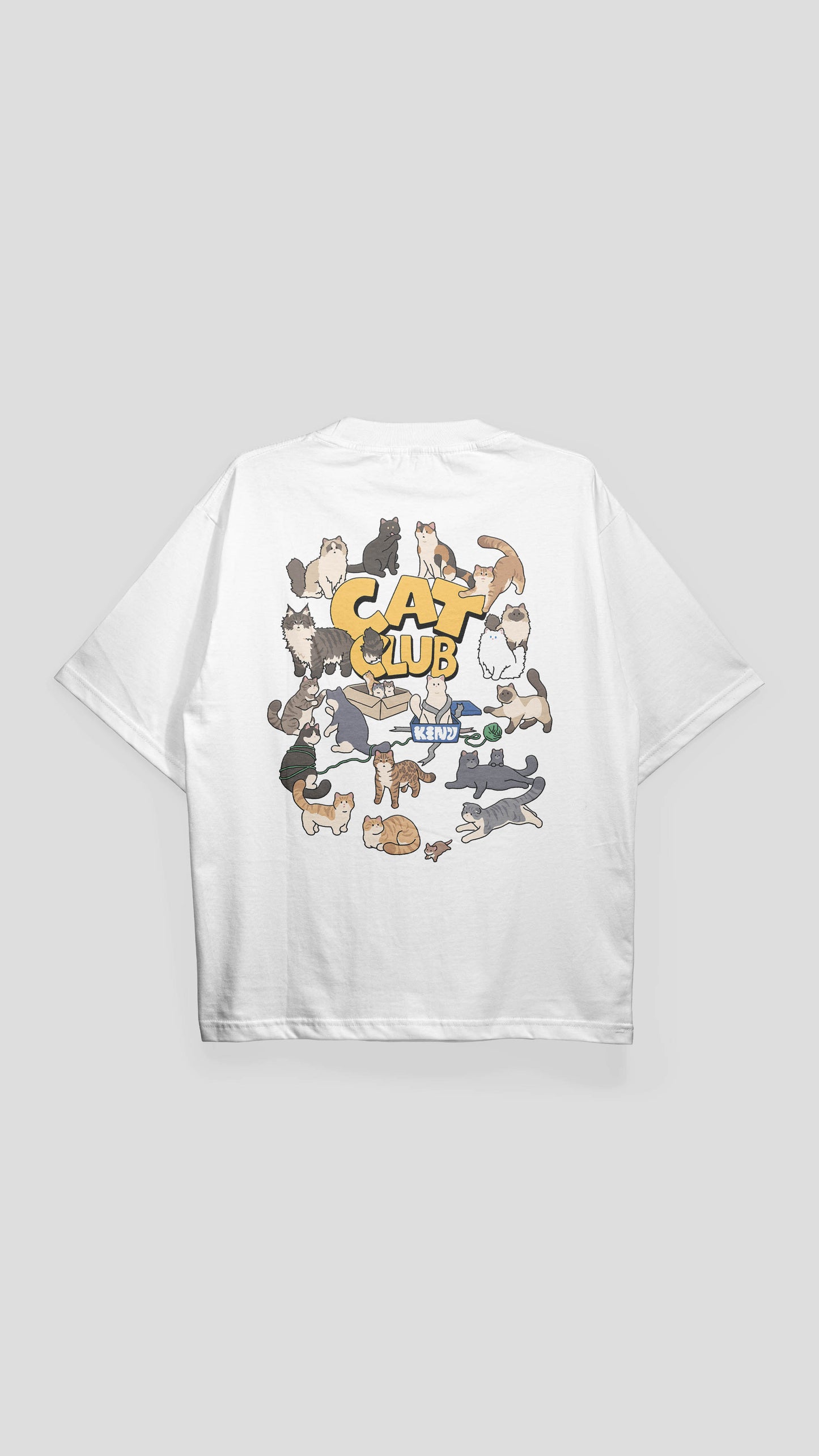 Cat Club T-shirt White