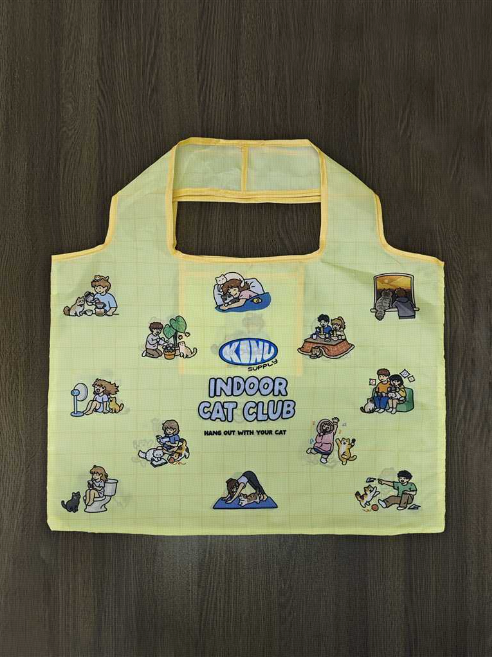 Foldable Recycle Bag - CAT Indoors Club