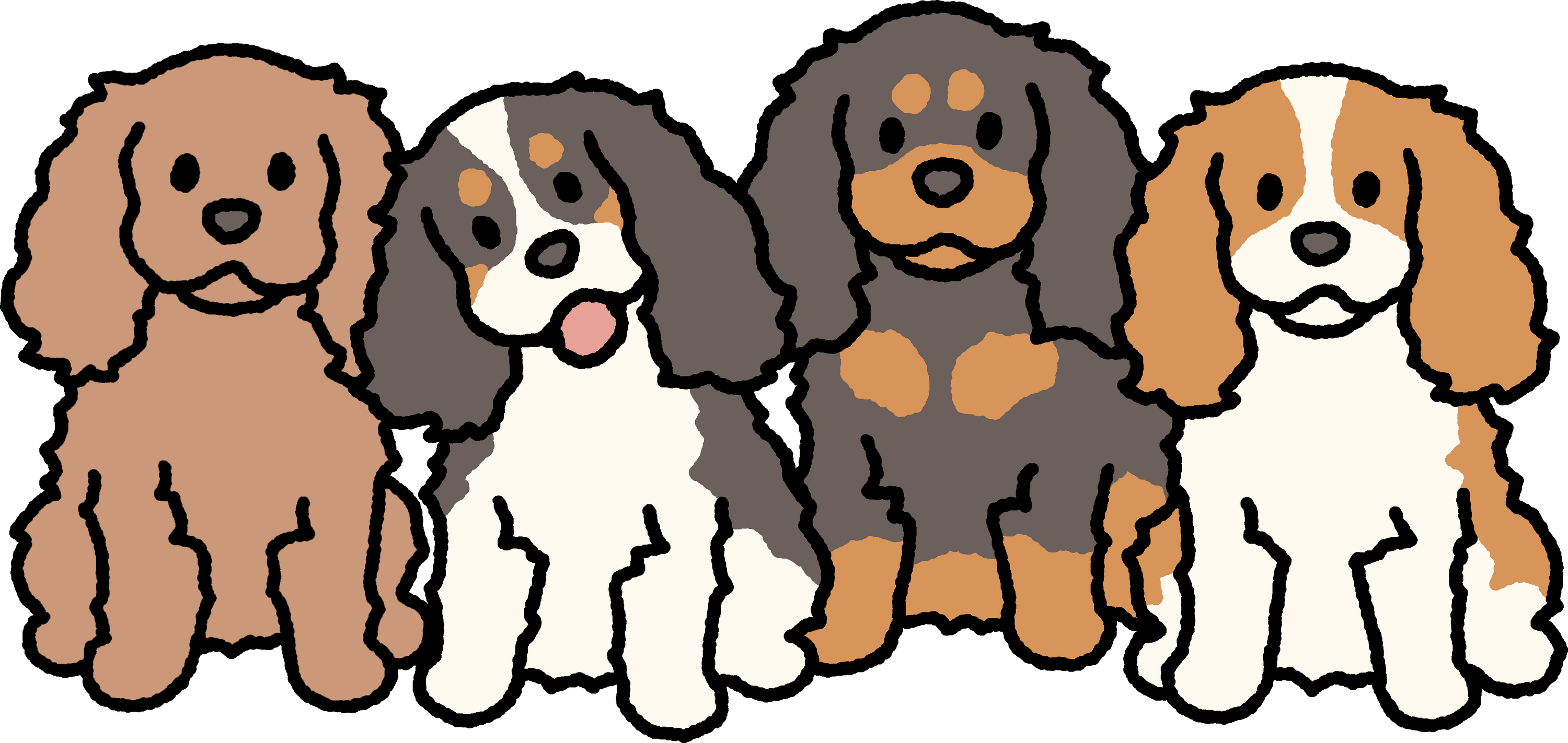 Dog Stickers (waterproof decals)