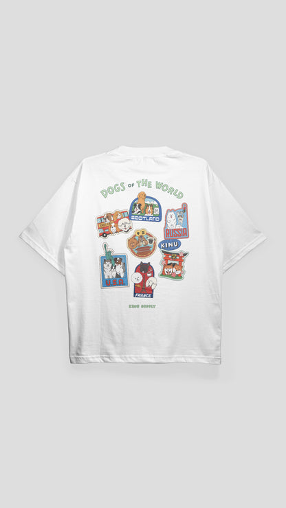 Dog of the World T-shirt White