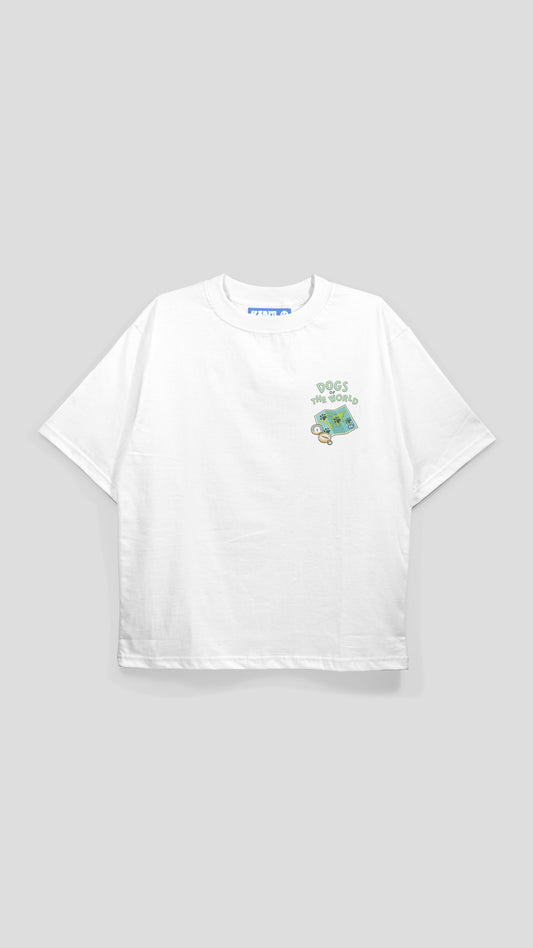 Dog of the World T-shirt White