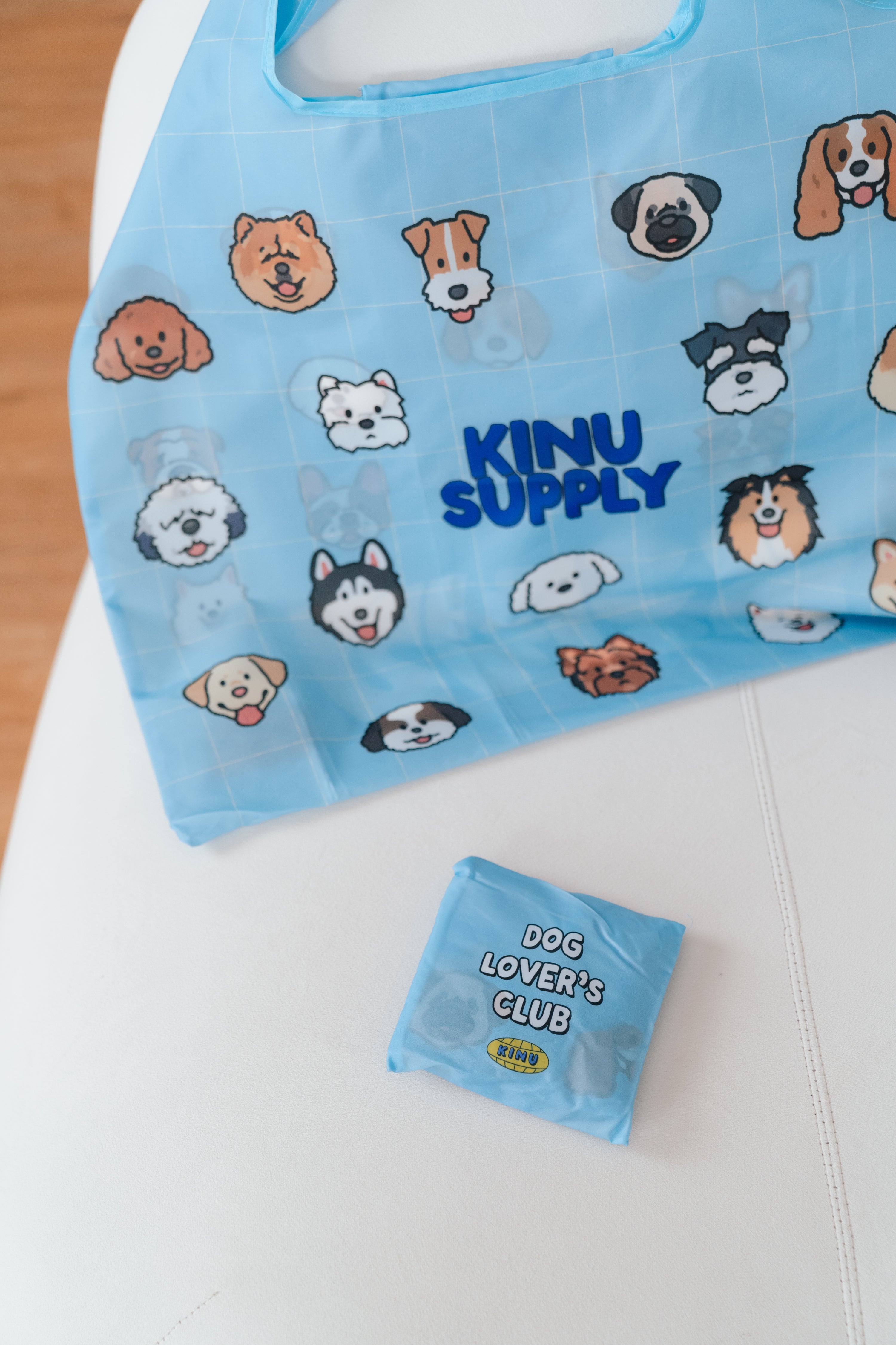 Foldable Dog Lovers Recycle Bag