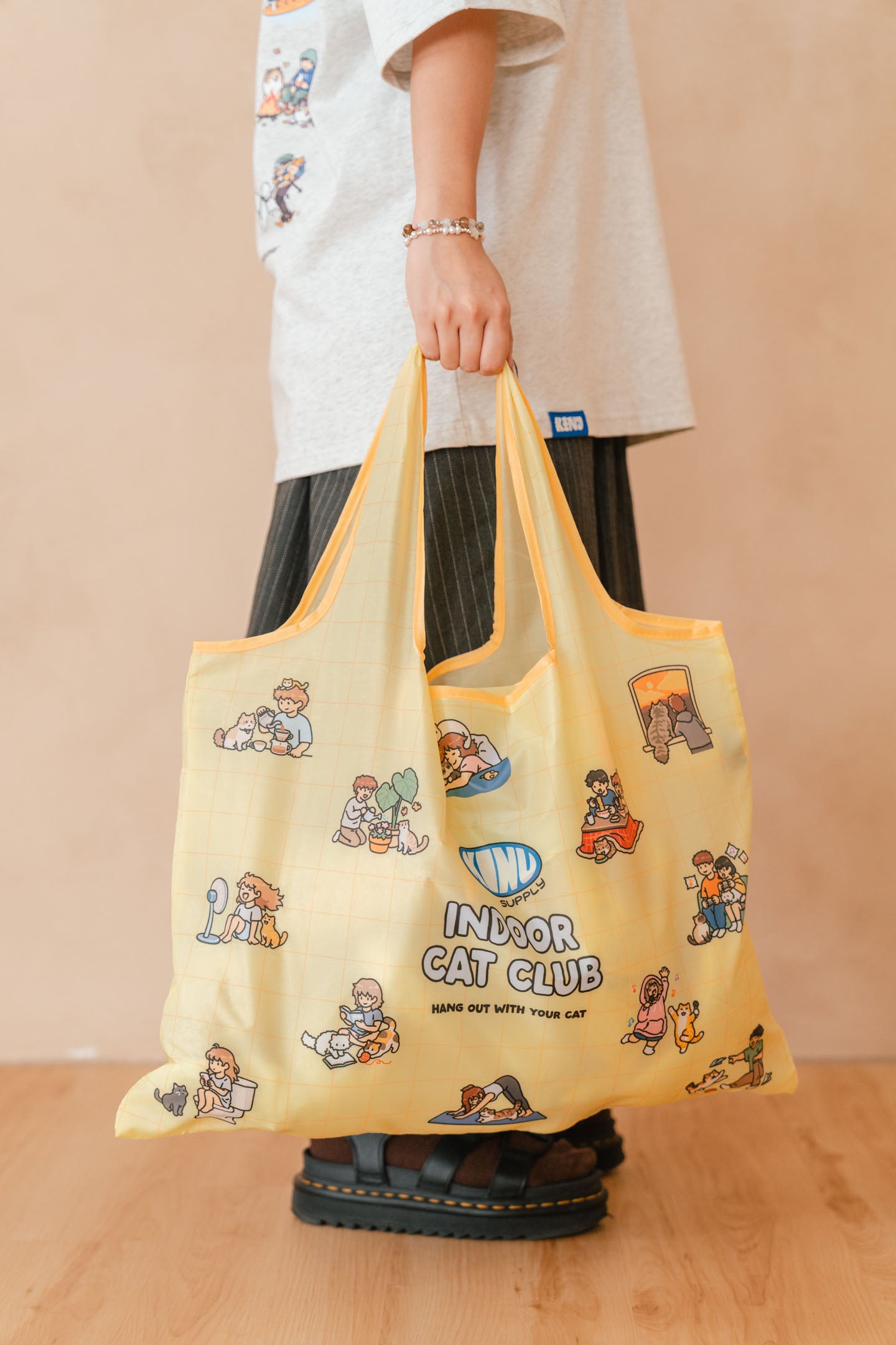 Foldable Recycle Bag - CAT Indoors Club