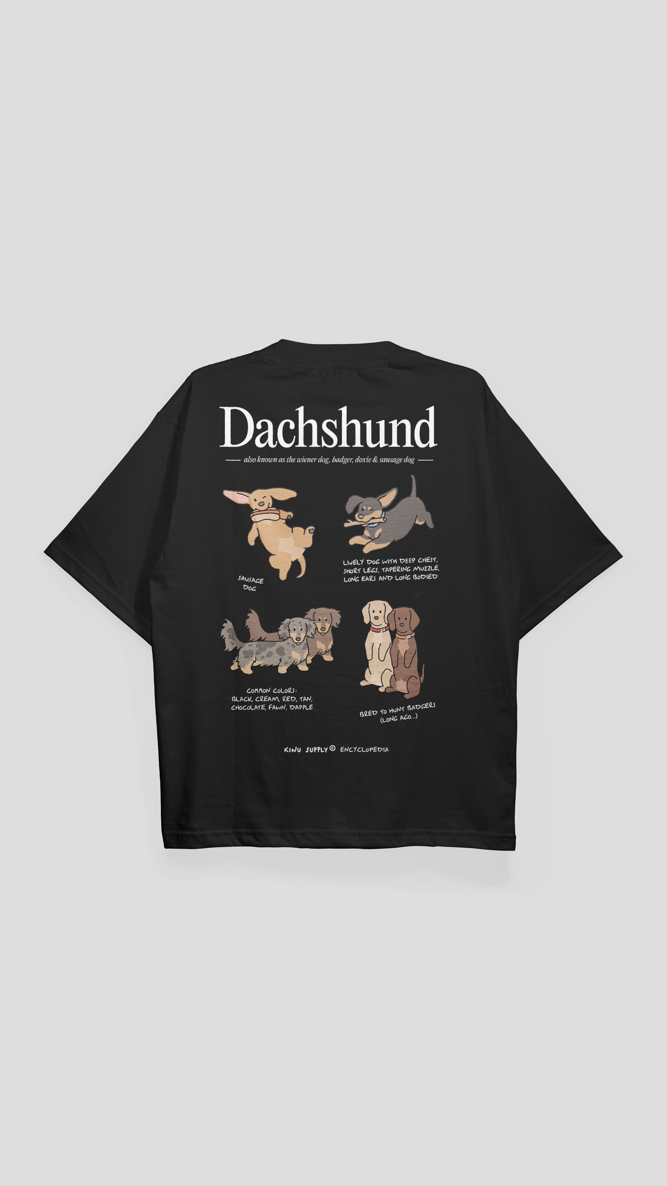 Dachshund Encyclopedia T-shirt