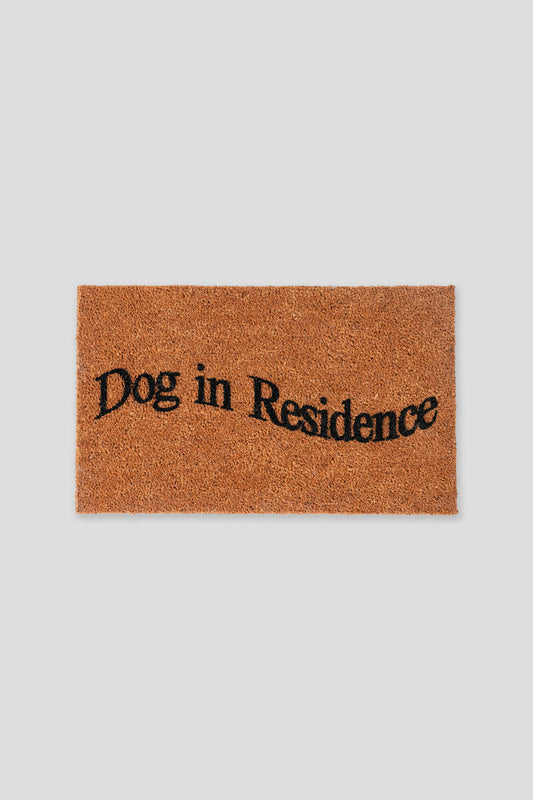 Dog in Residence Door Mat