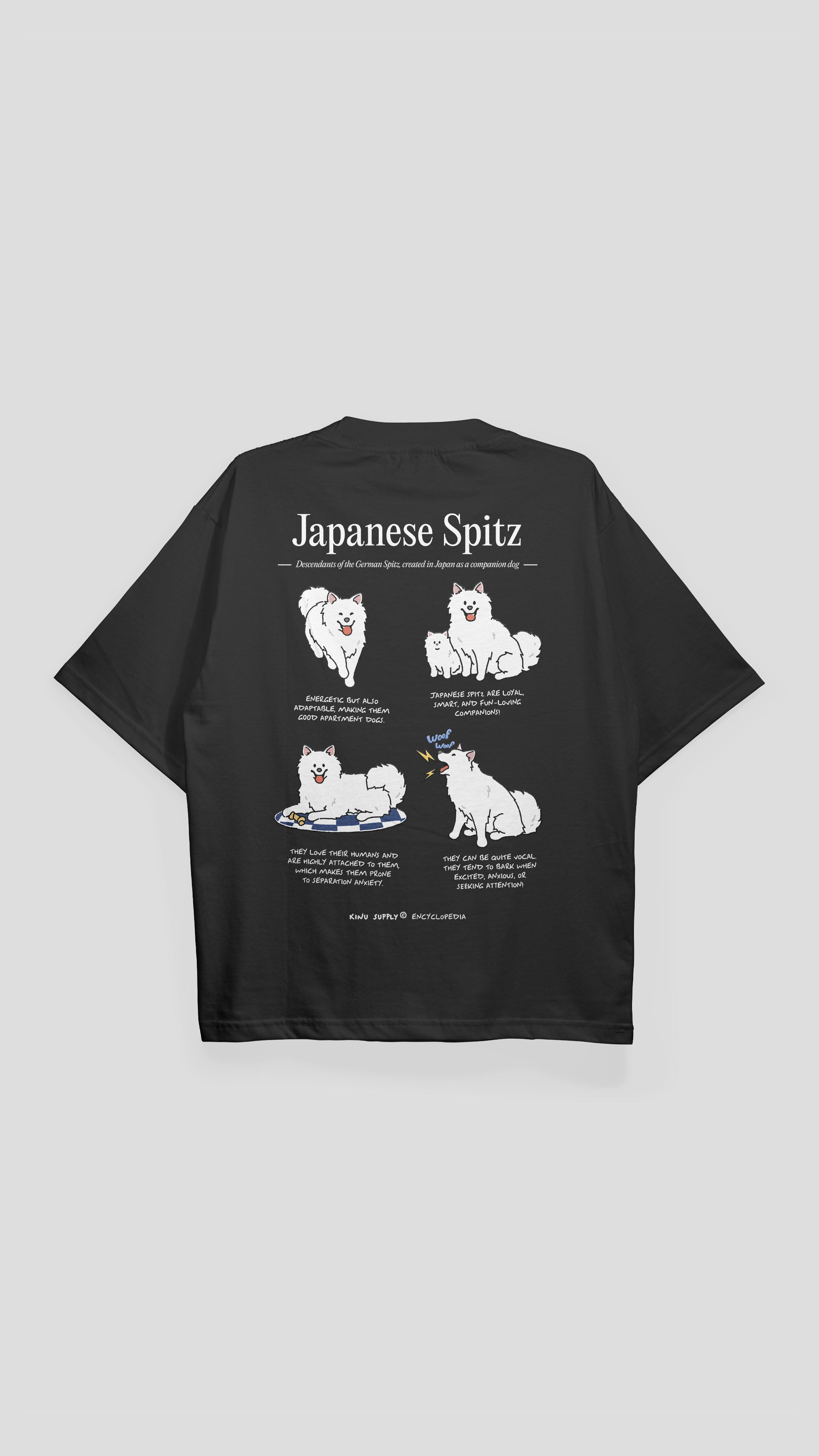 Japanese Spitz Encyclopedia T-shirt