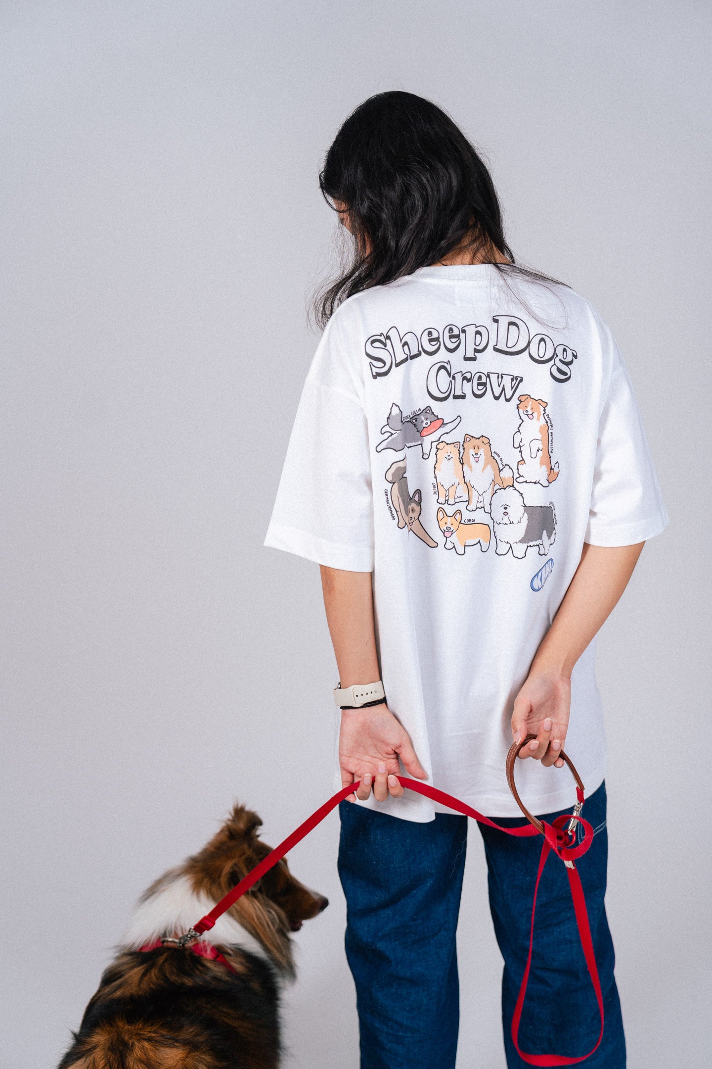 Sheepdog Crew T-shirt White