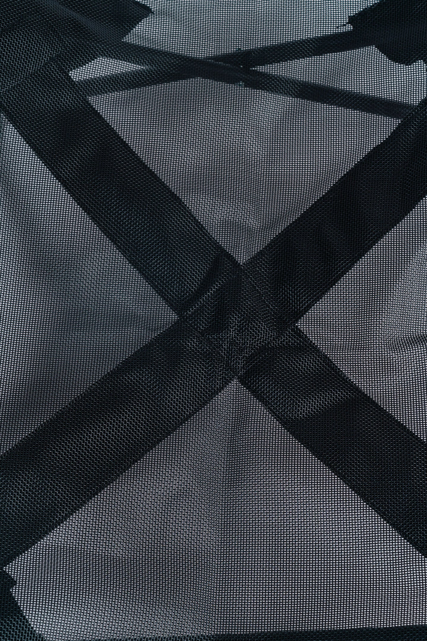 Dog Cot - Black Mesh