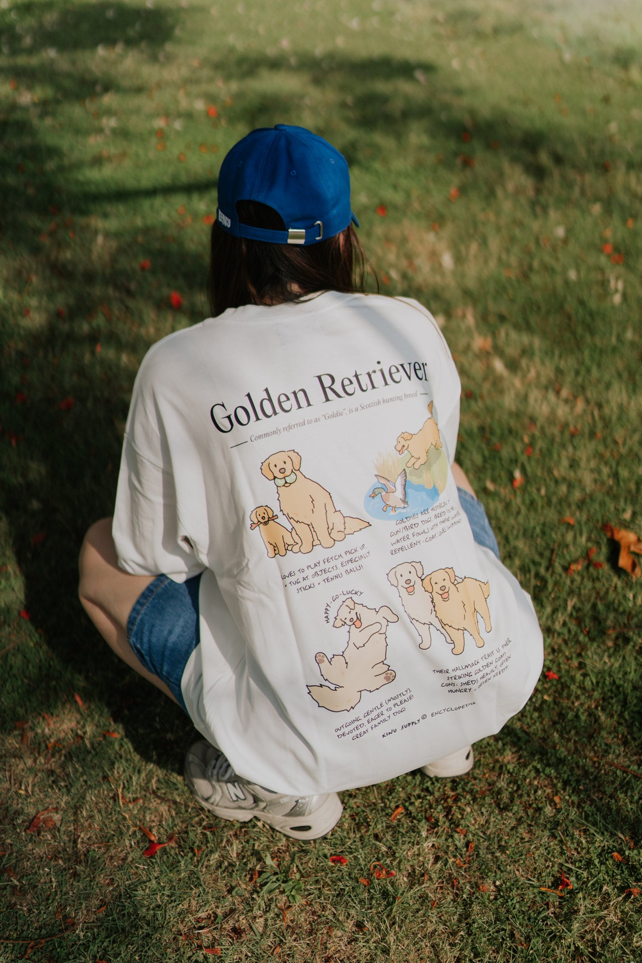 Golden Retriever Encyclopedia T-shirt