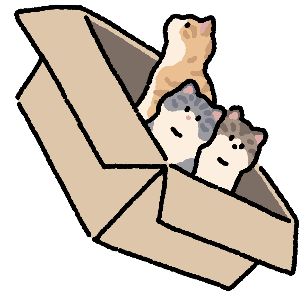 Cat Stickers (waterproof decals)