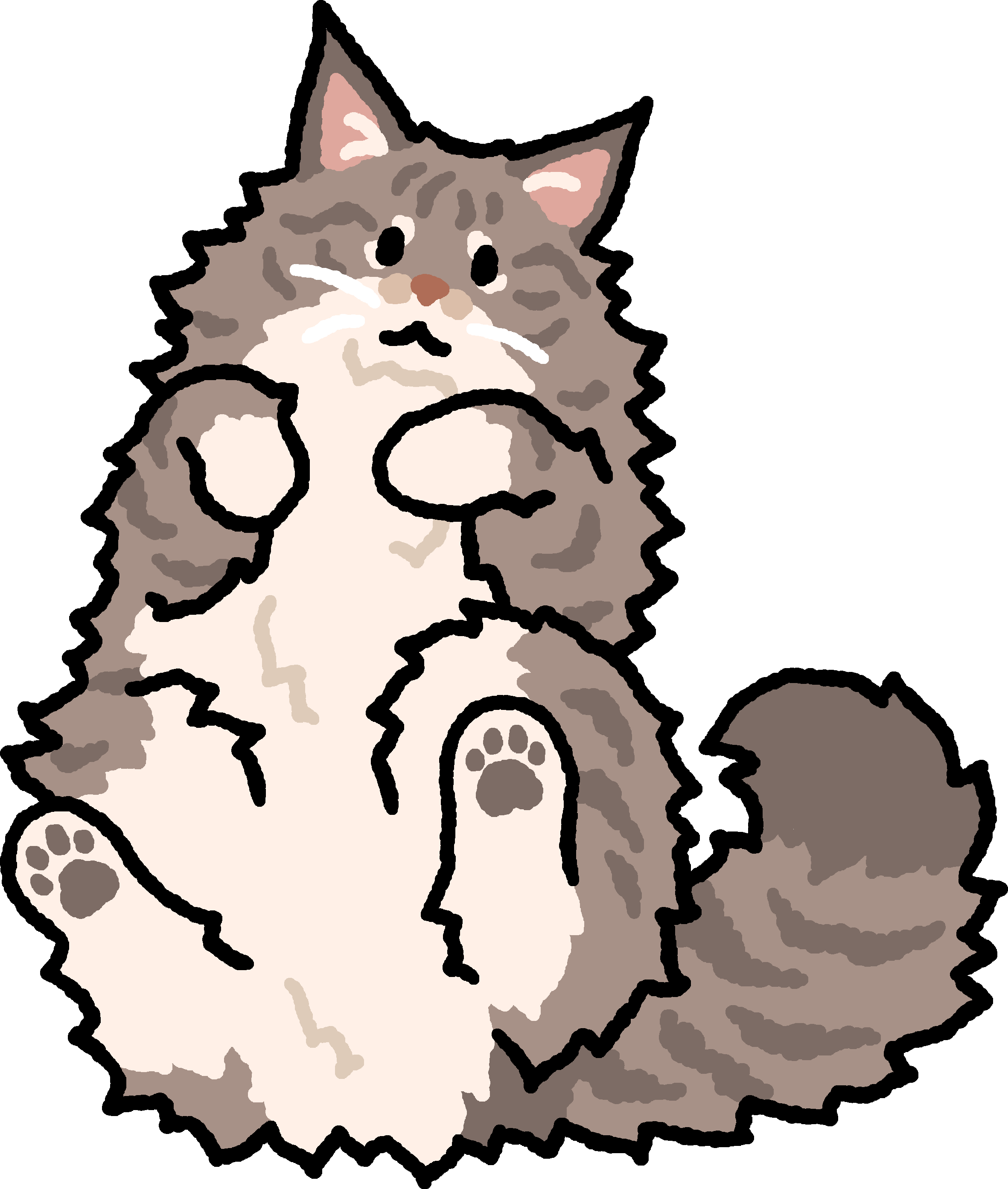 Cat Stickers (waterproof decals)