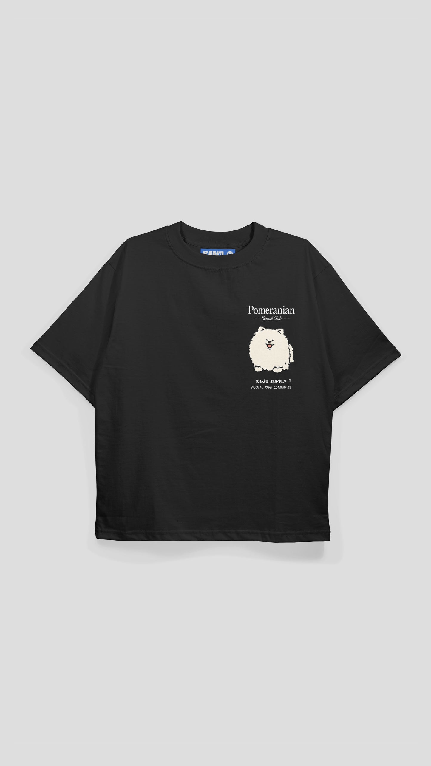 Pomeranian Encyclopedia T-shirt Black