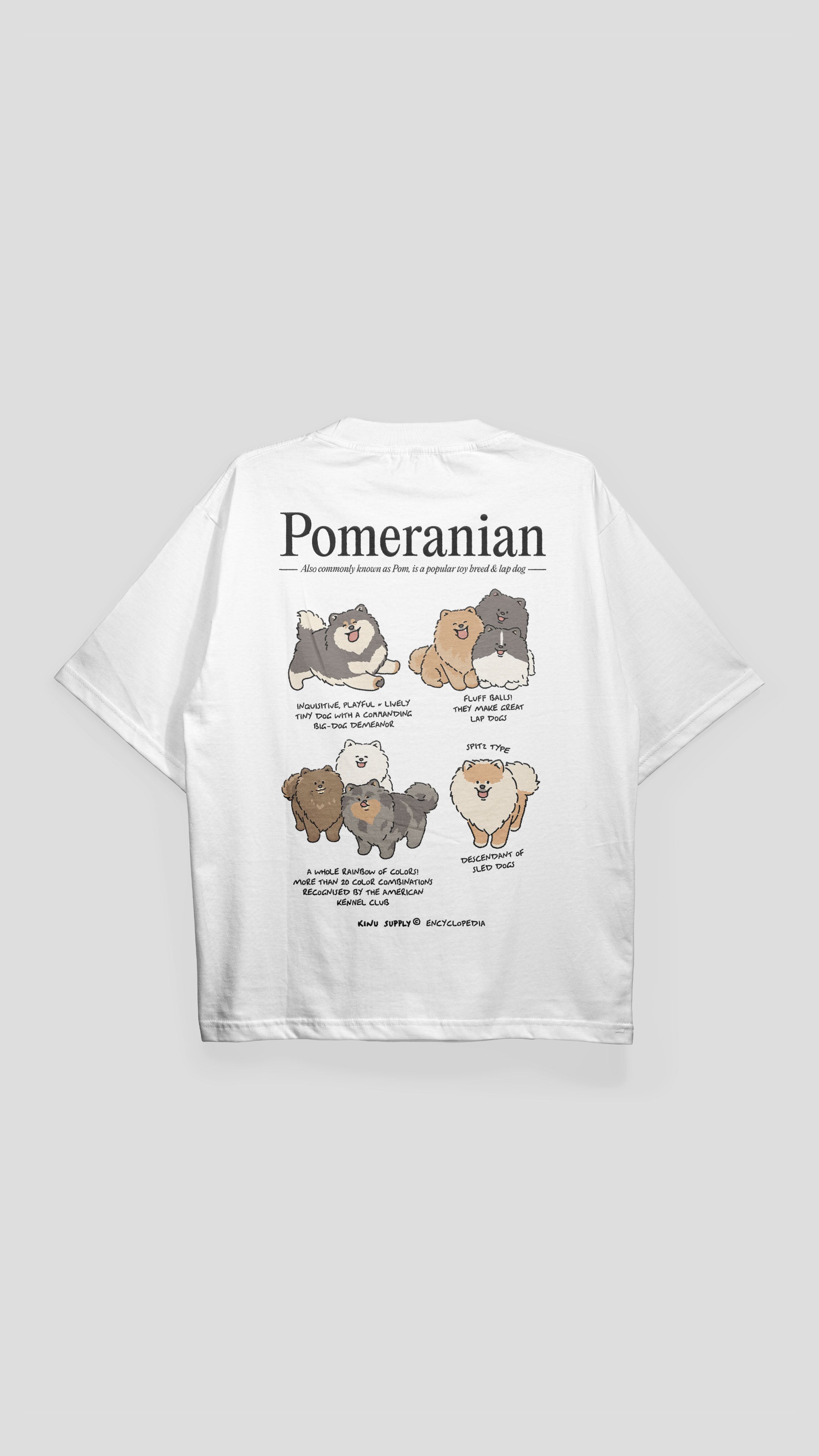 Pomeranian Encyclopedia T-shirt